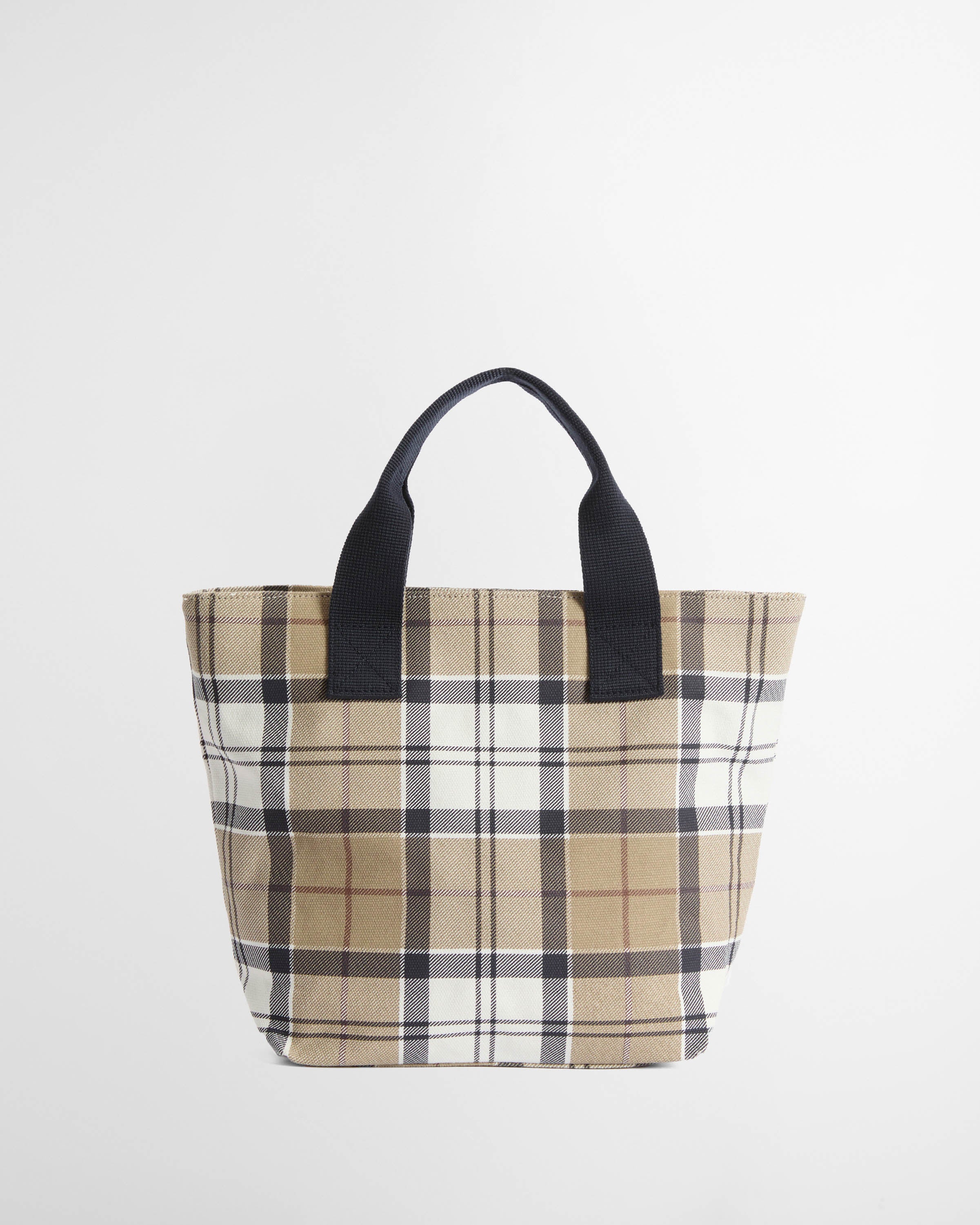 Barbour Maisy Womens Tote Bag - Rosewood Tartan - Image 8