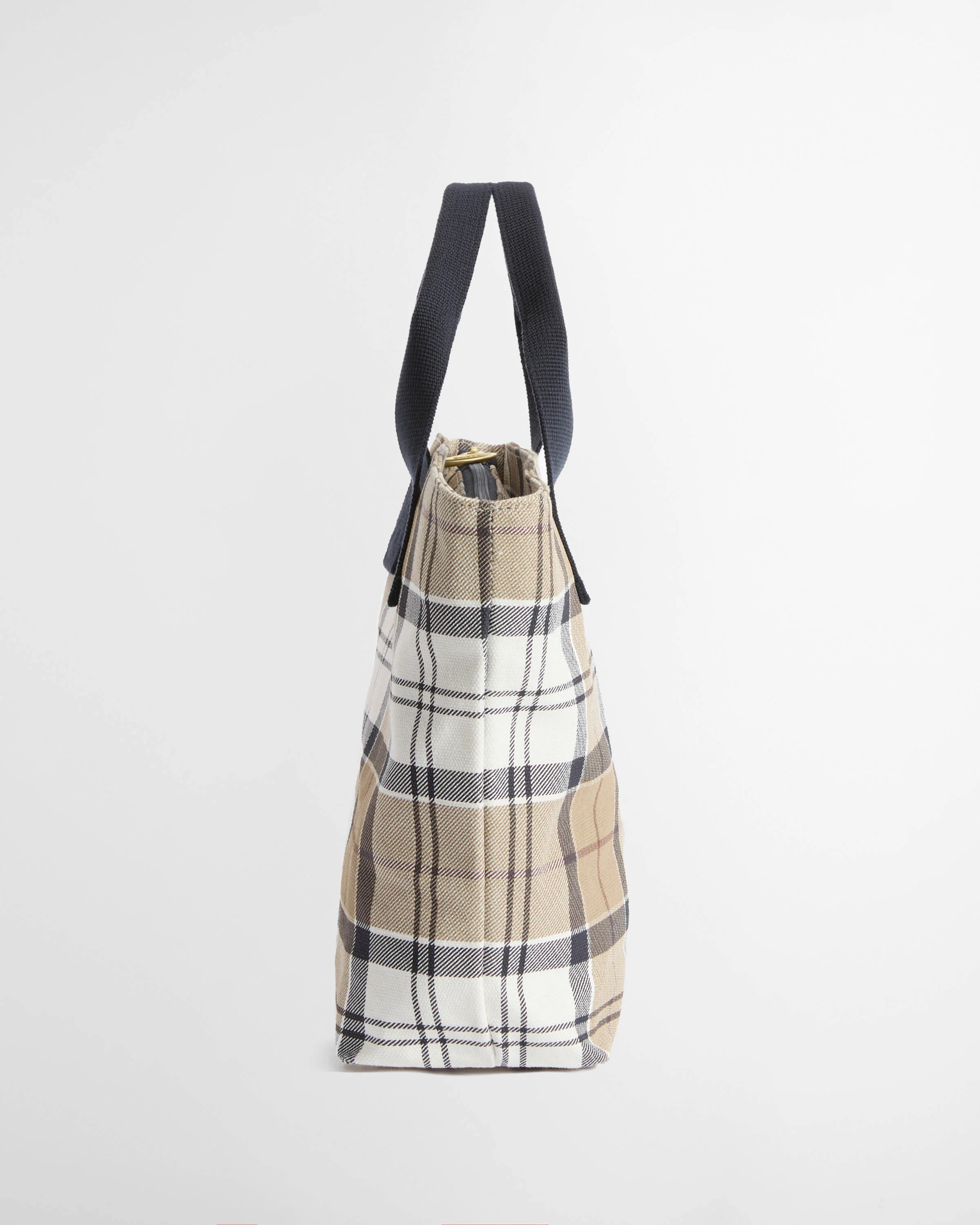 Barbour Maisy Womens Tote Bag - Rosewood Tartan - Image 9