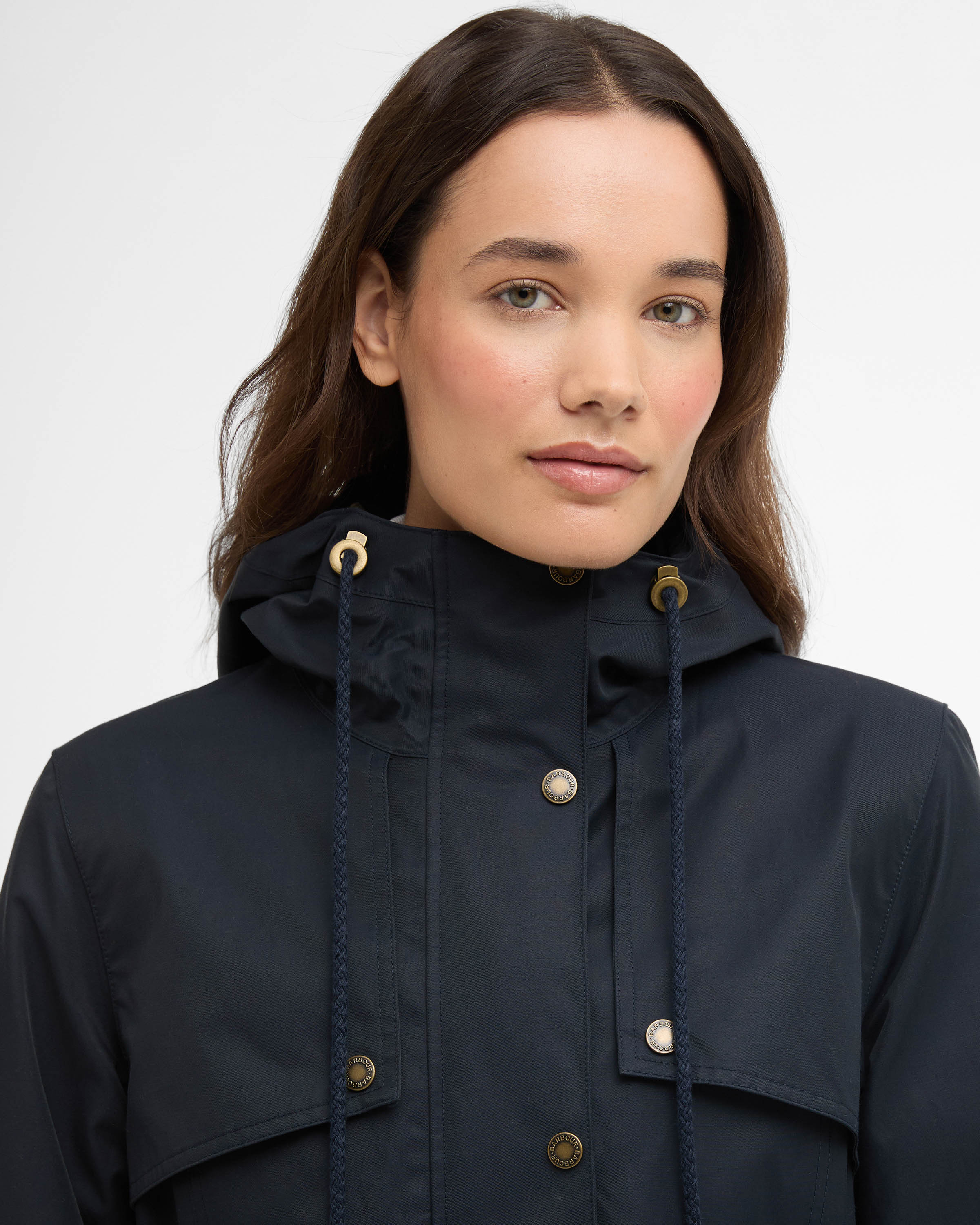 Barbour Maple Womens Waterproof Jacket - Dark Navy/Ancient - Image 2