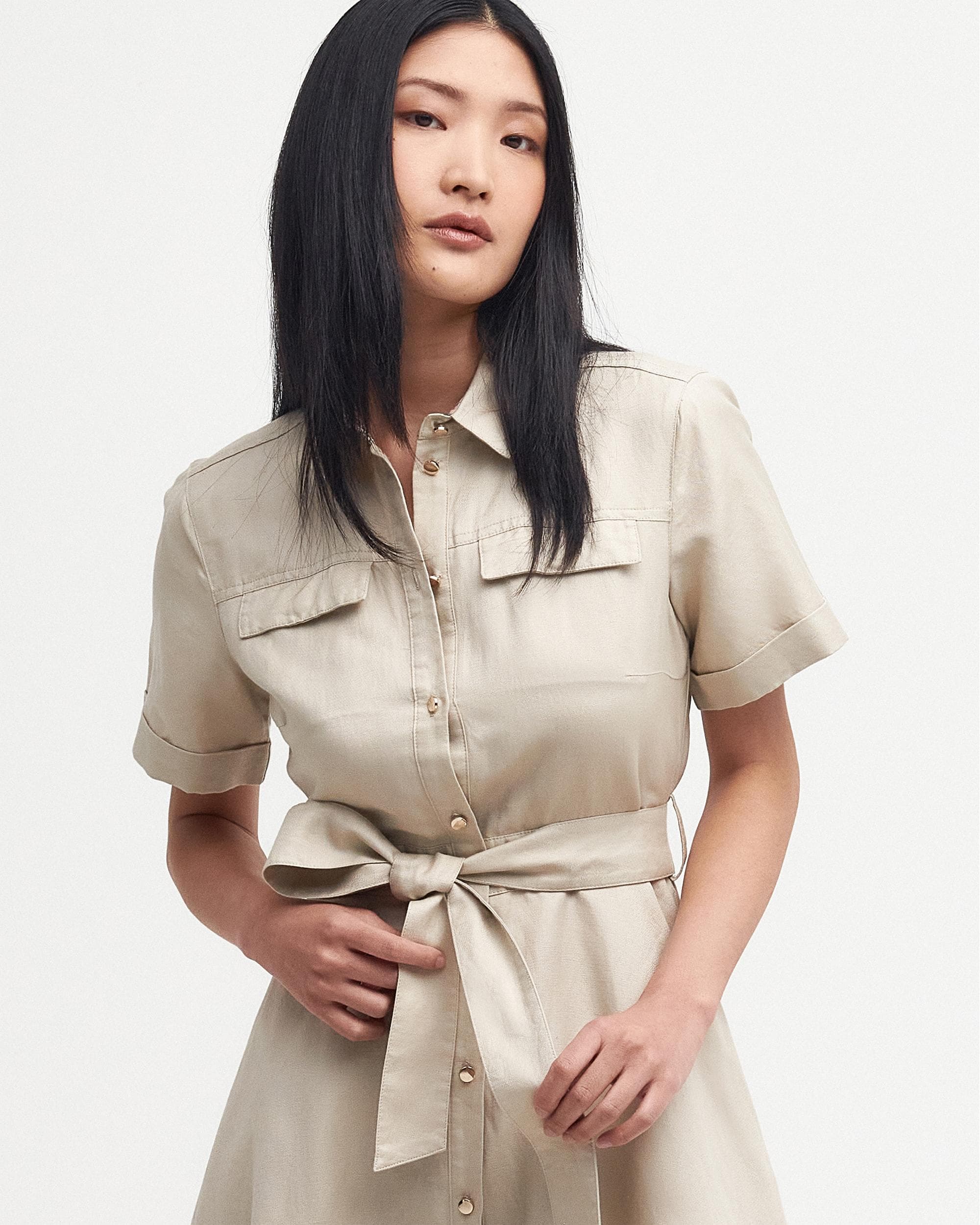 Barbour Margaret Womens Midi Dress - Image 2