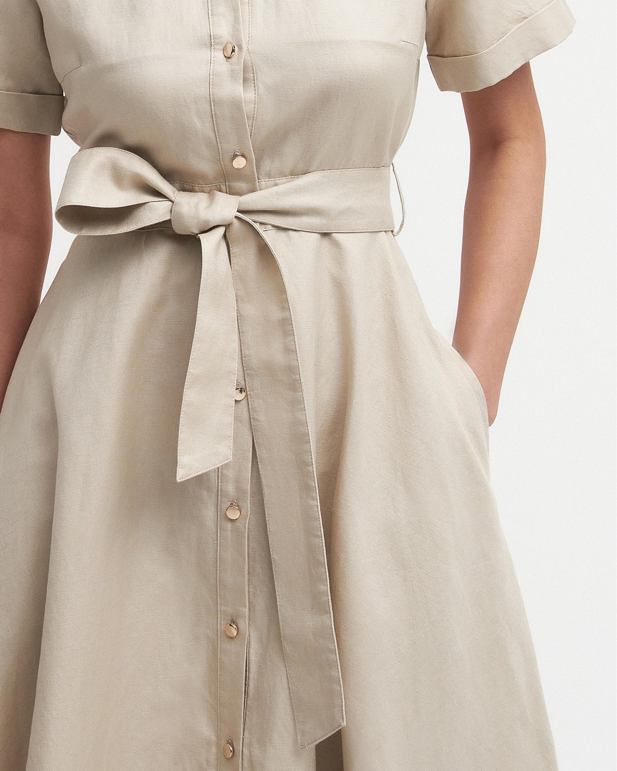 Barbour Margaret Womens Midi Dress - Image 3