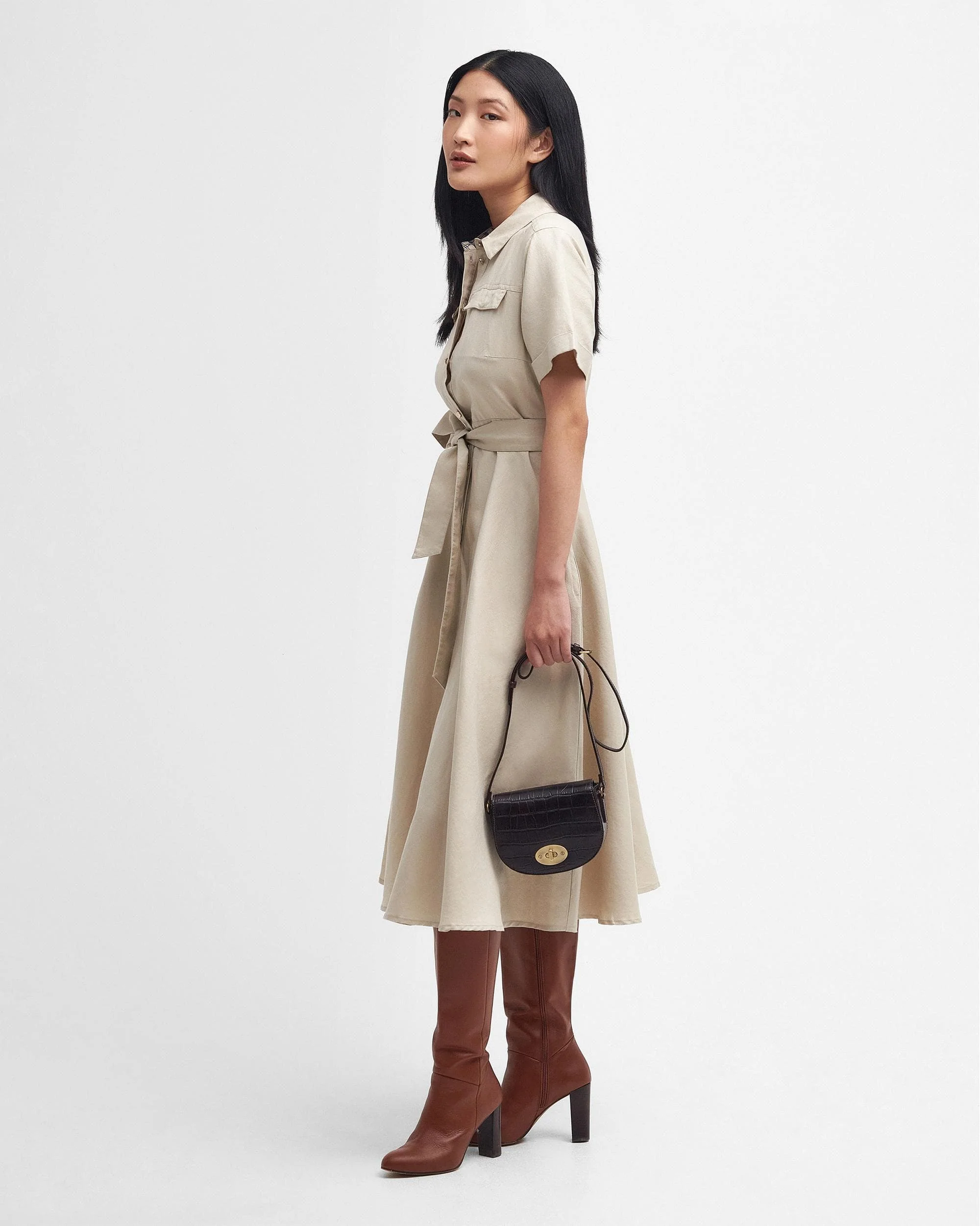 Barbour Margaret Womens Midi Dress - Image 5