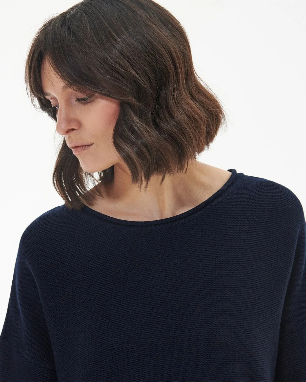 Barbour Marine Womens Jumper - Navy - Image 2