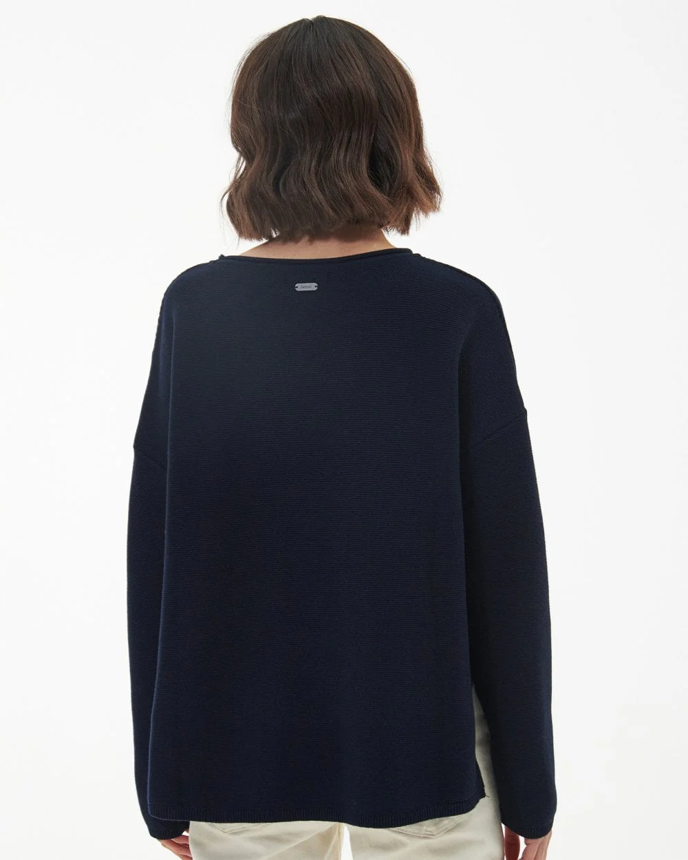 Barbour Marine Womens Jumper - Navy - Image 4