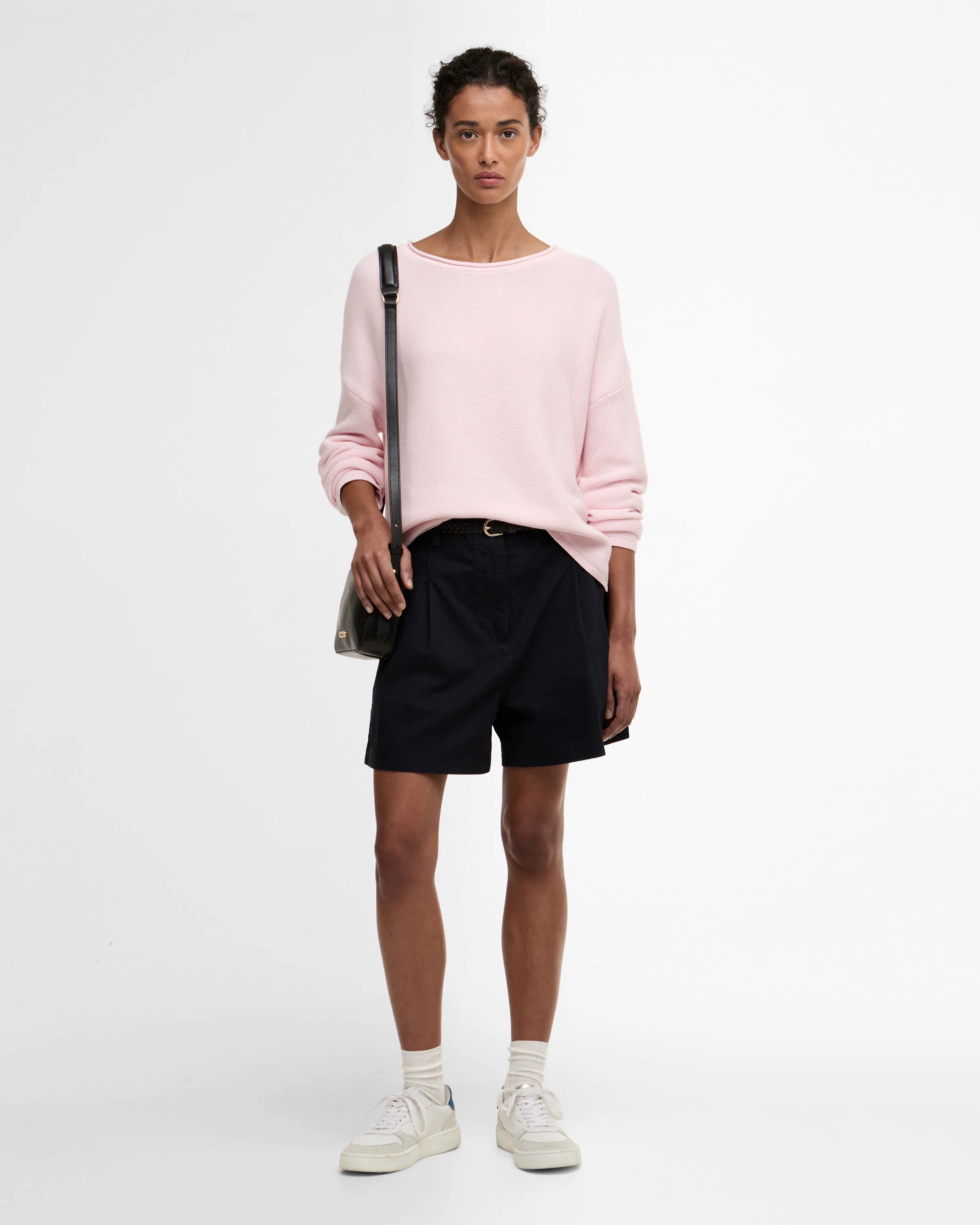 Barbour Marine Womens Jumper - Pink - Image 4