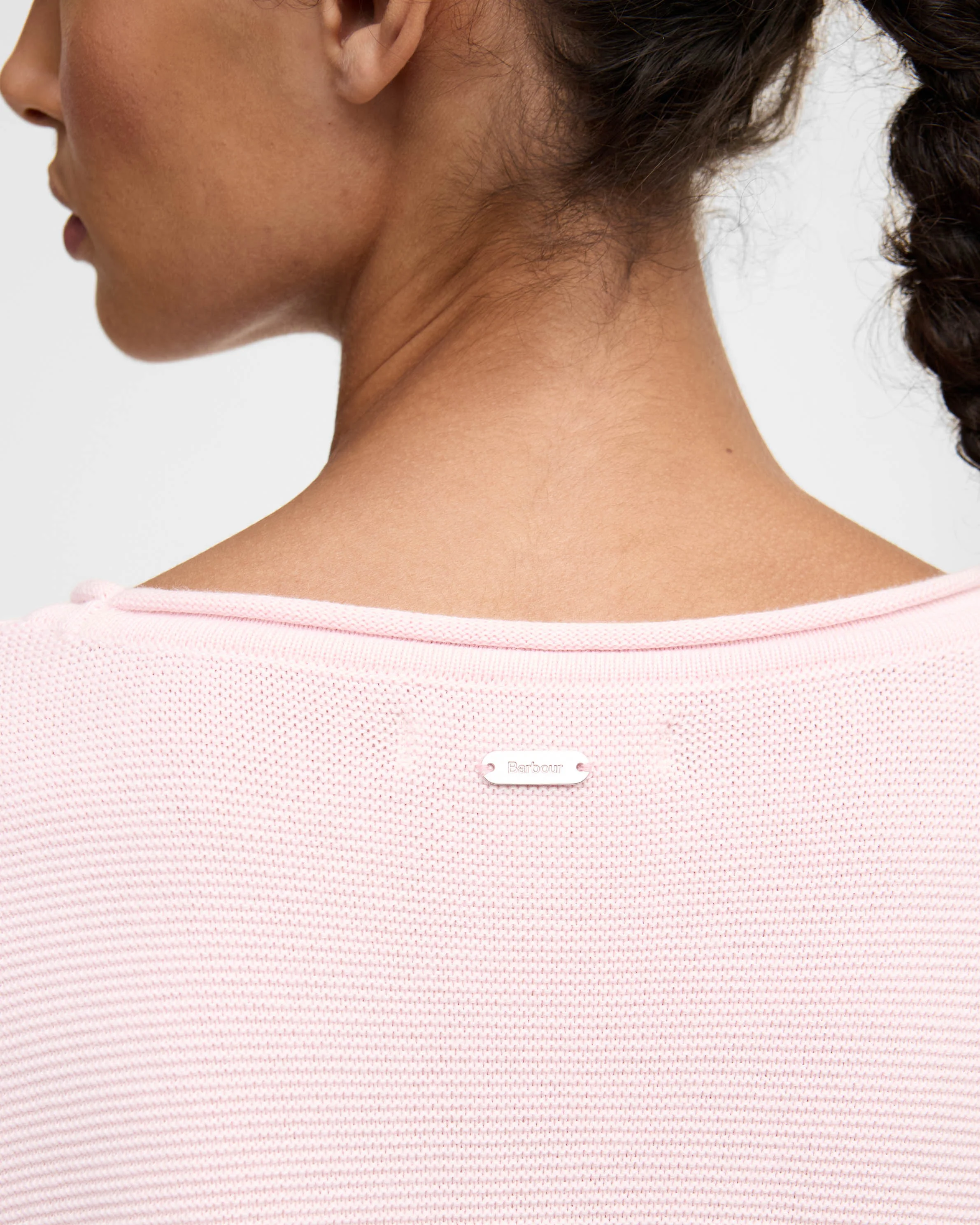 Barbour Marine Womens Jumper - Pink - Image 5