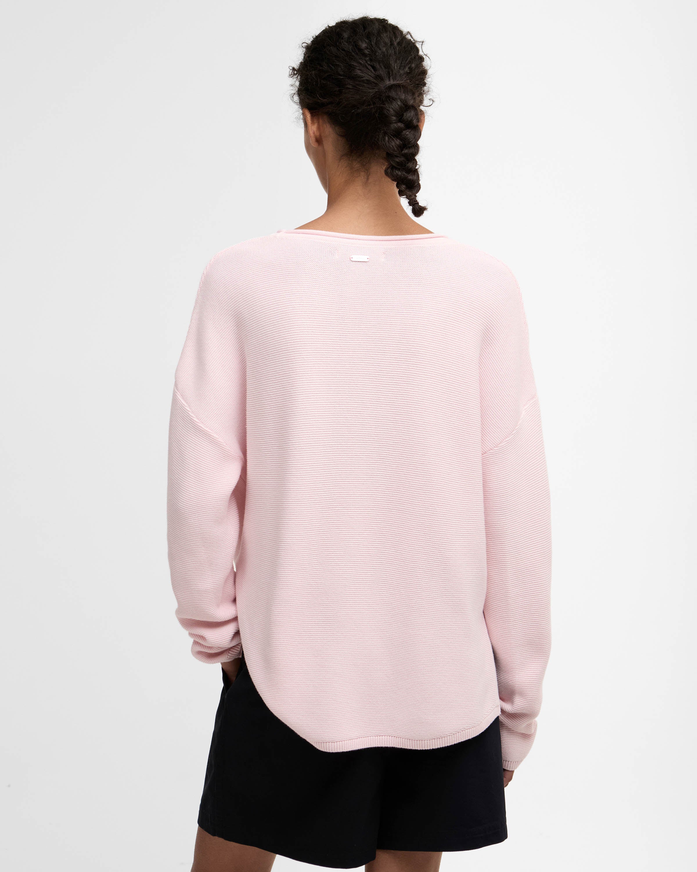 Barbour Marine Womens Jumper - Pink - Image 6