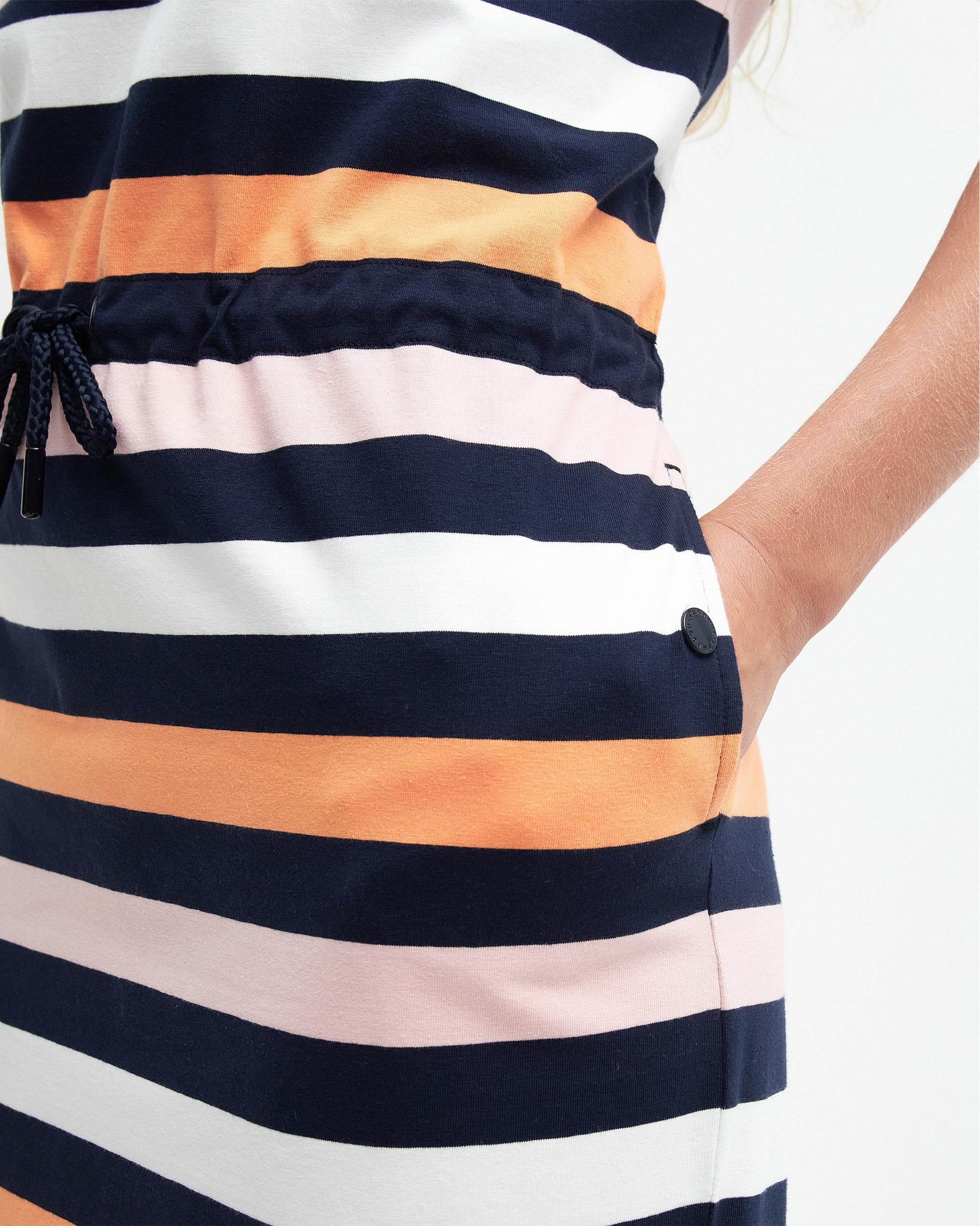 Barbour Marloes Striped Womens Dress - Image 4