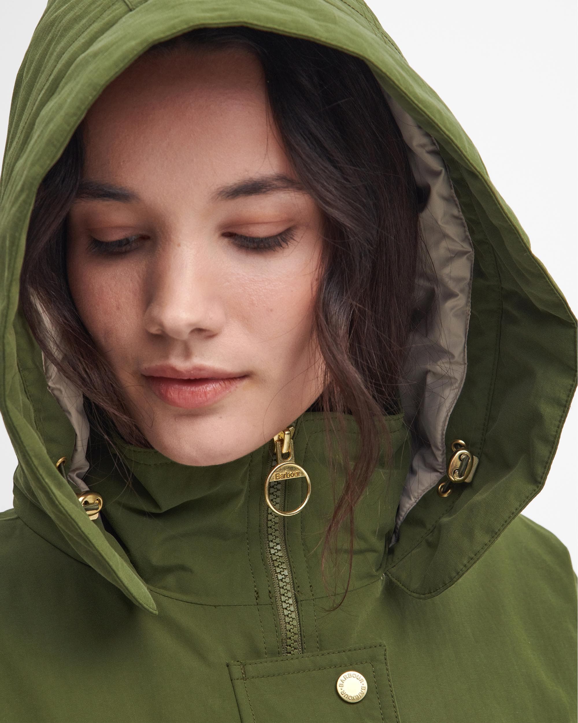 Barbour Marnie Womens Long Waterproof Jacket - Image 3