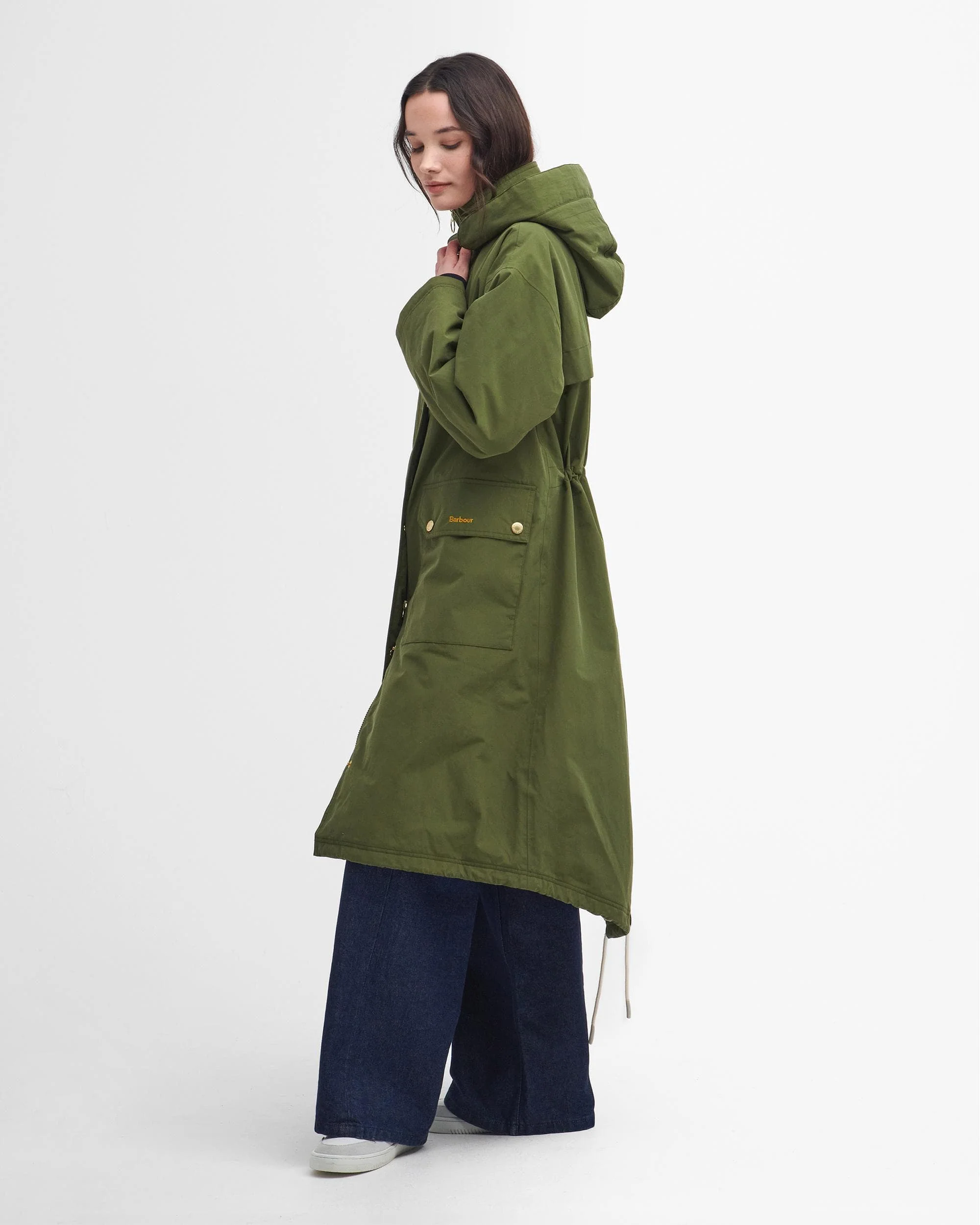 Barbour Marnie Womens Long Waterproof Jacket - Image 4