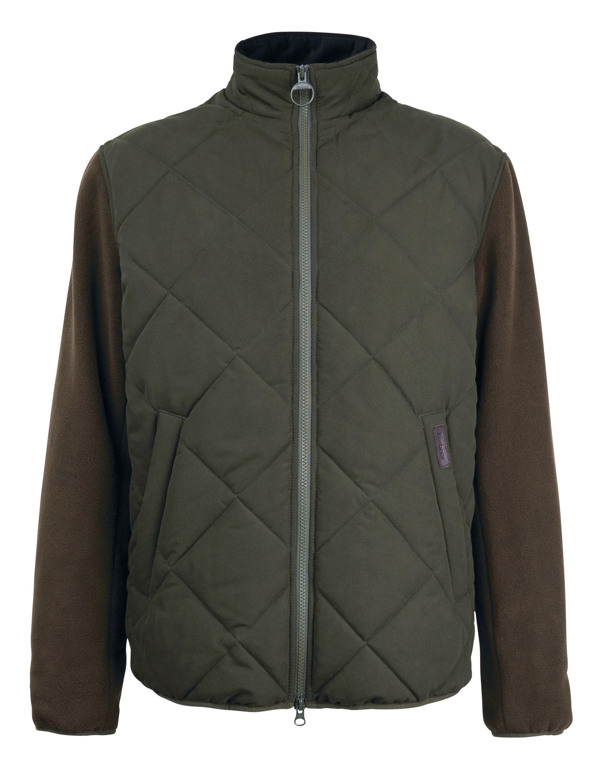 Barbour Mens Hybrid Fleece Jacket - Image 8