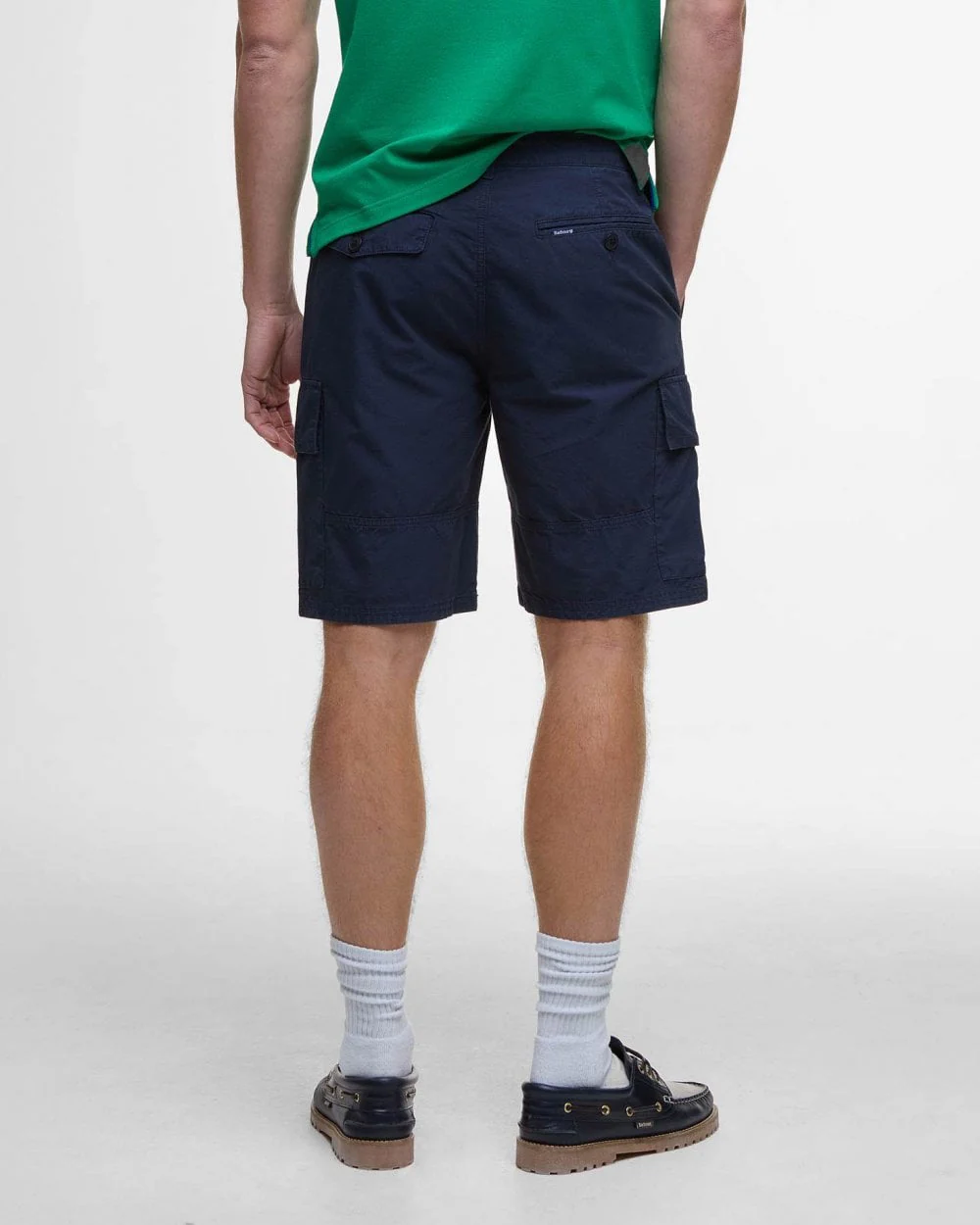 Barbour Mens Ripstop Shorts - Navy - Image 4