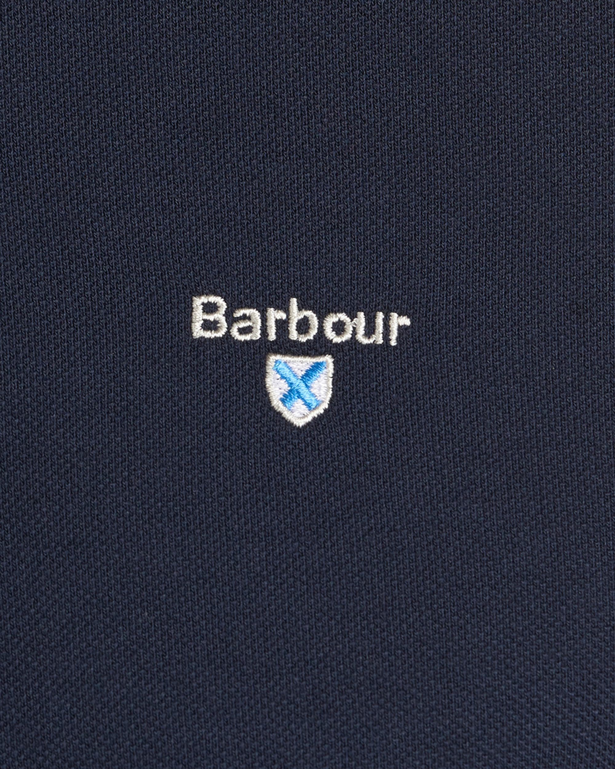 Barbour Mens Sports Polo Shirt - New Navy - Image 5