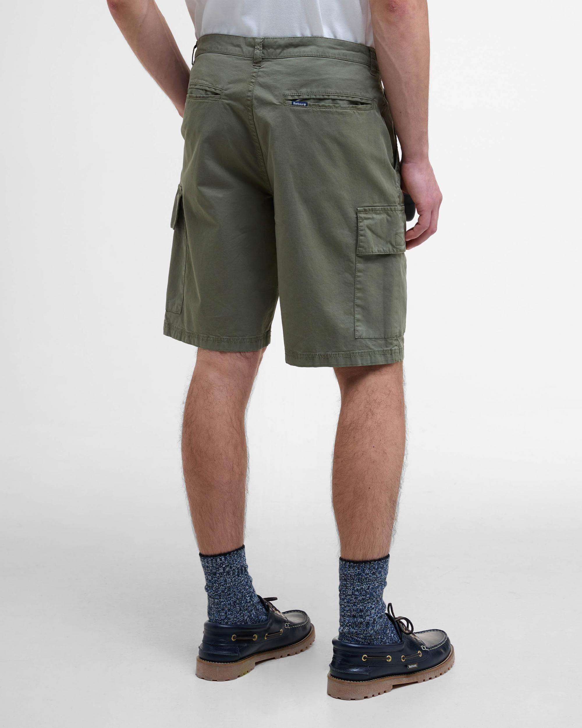 Barbour Mens Twill Cargo Shorts - Image 5