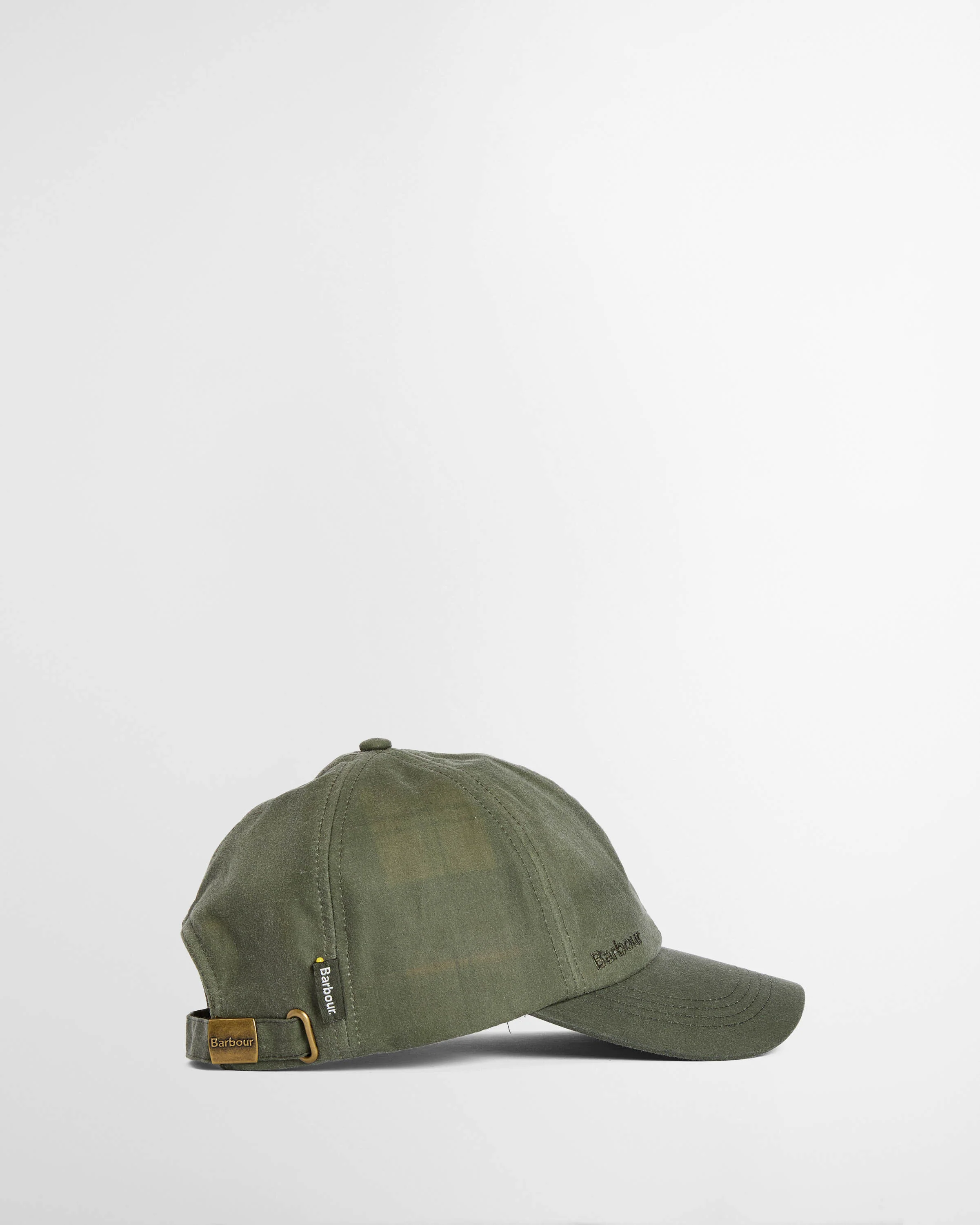 Barbour Mens Wax Sports Cap - Light Moss - Image 8