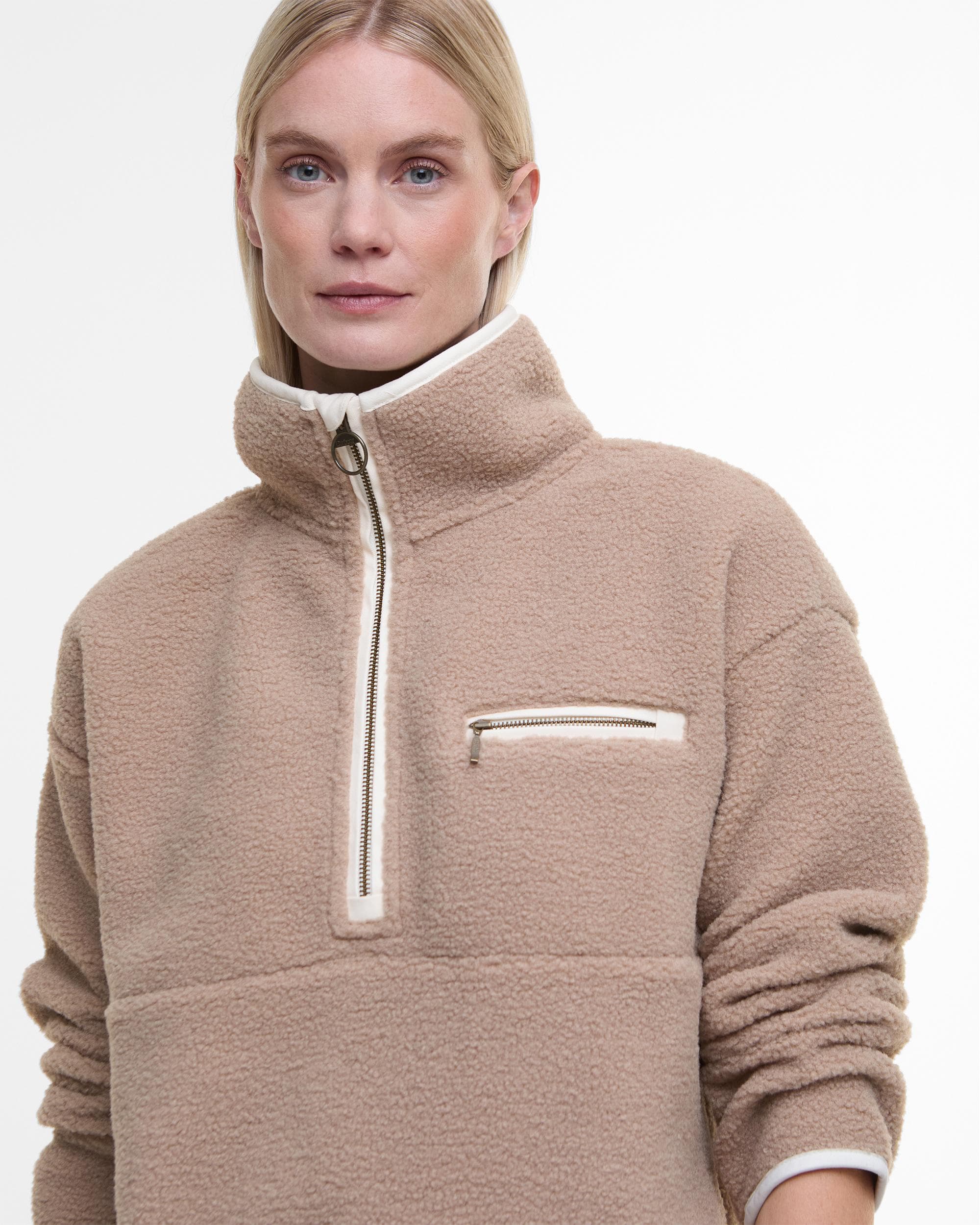 Barbour Mersea Womens Half-Zip Fleece - Image 2