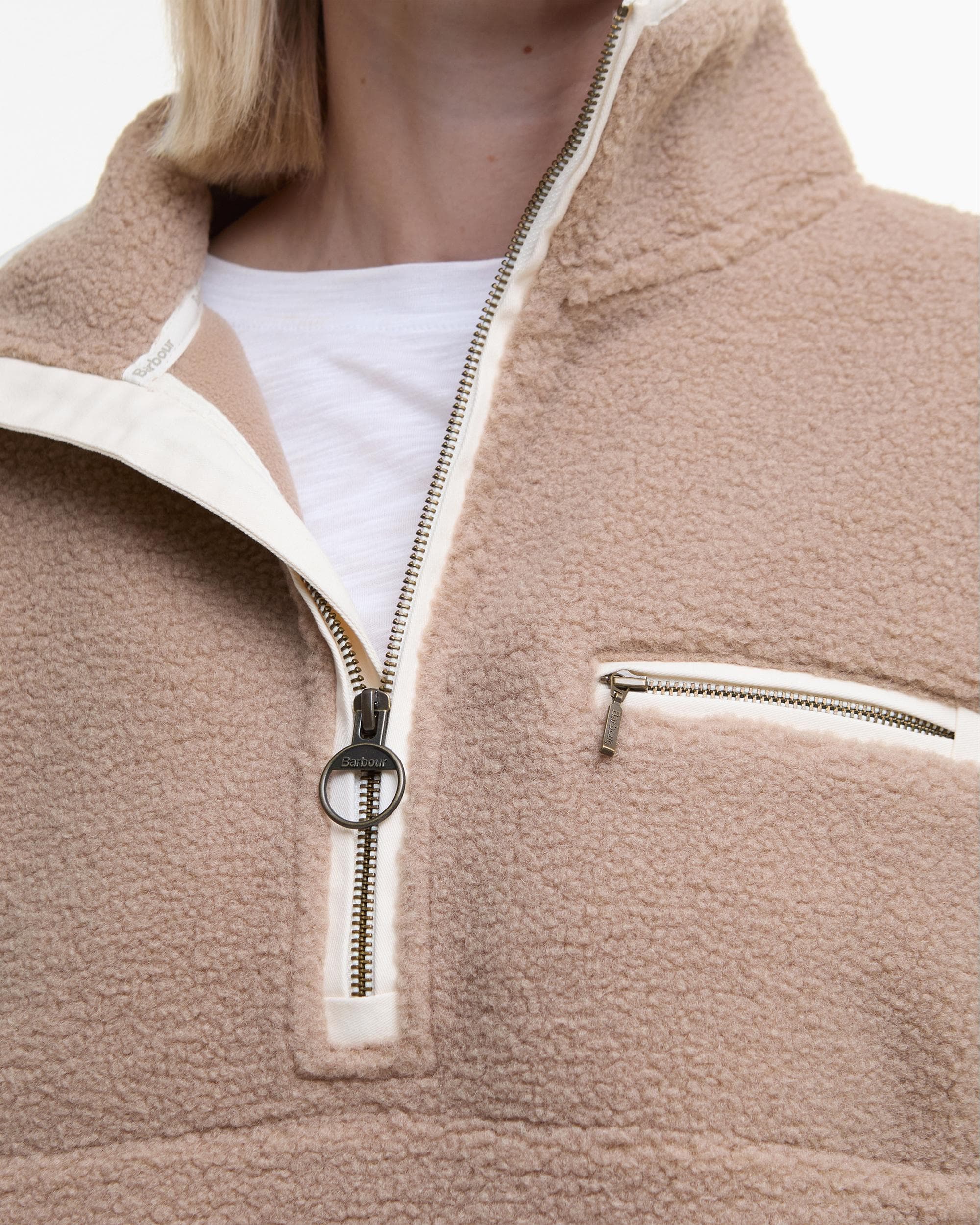Barbour Mersea Womens Half-Zip Fleece - Image 3