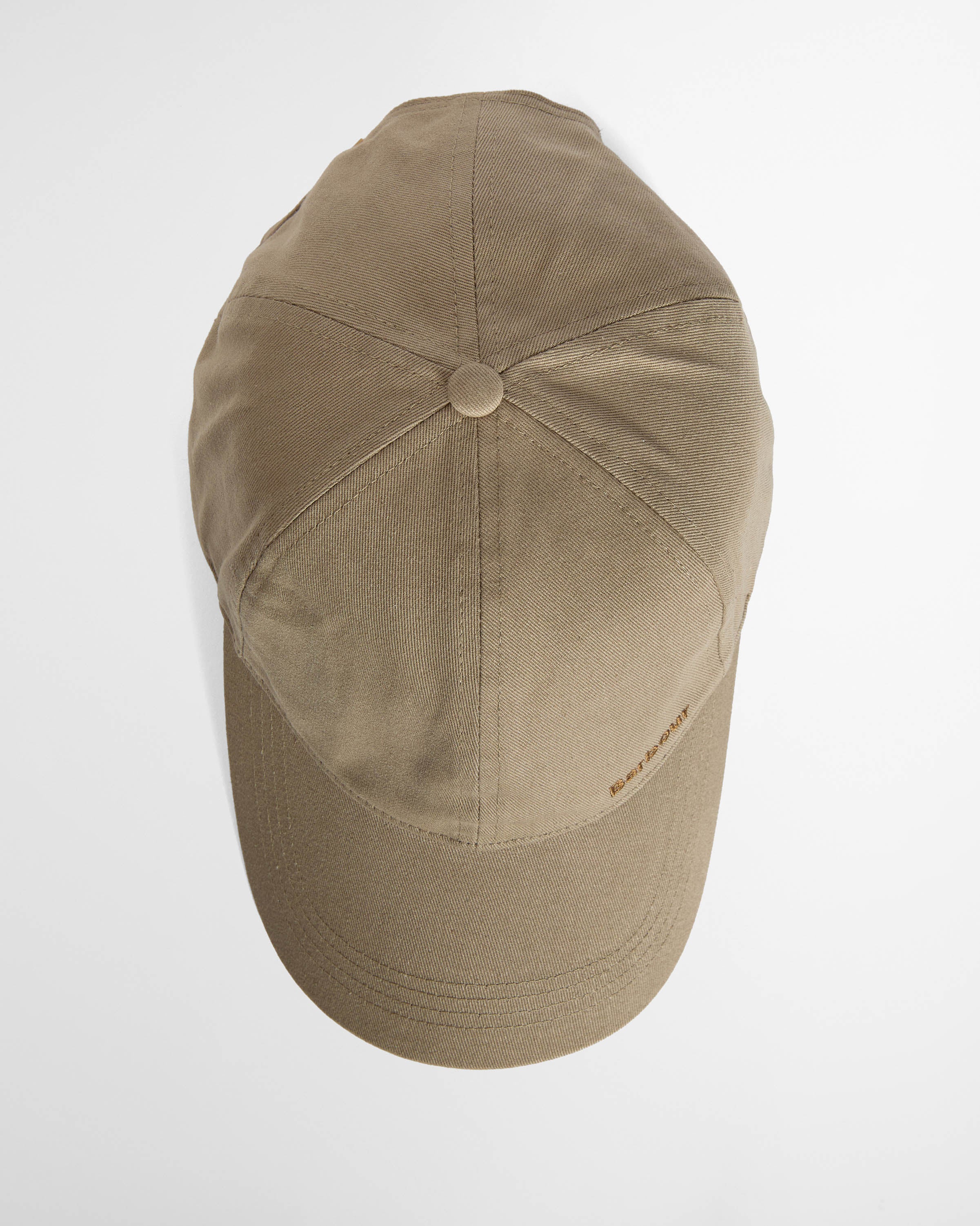 Barbour Milburn Mens Cap Black - Bleached Olive - Image 4