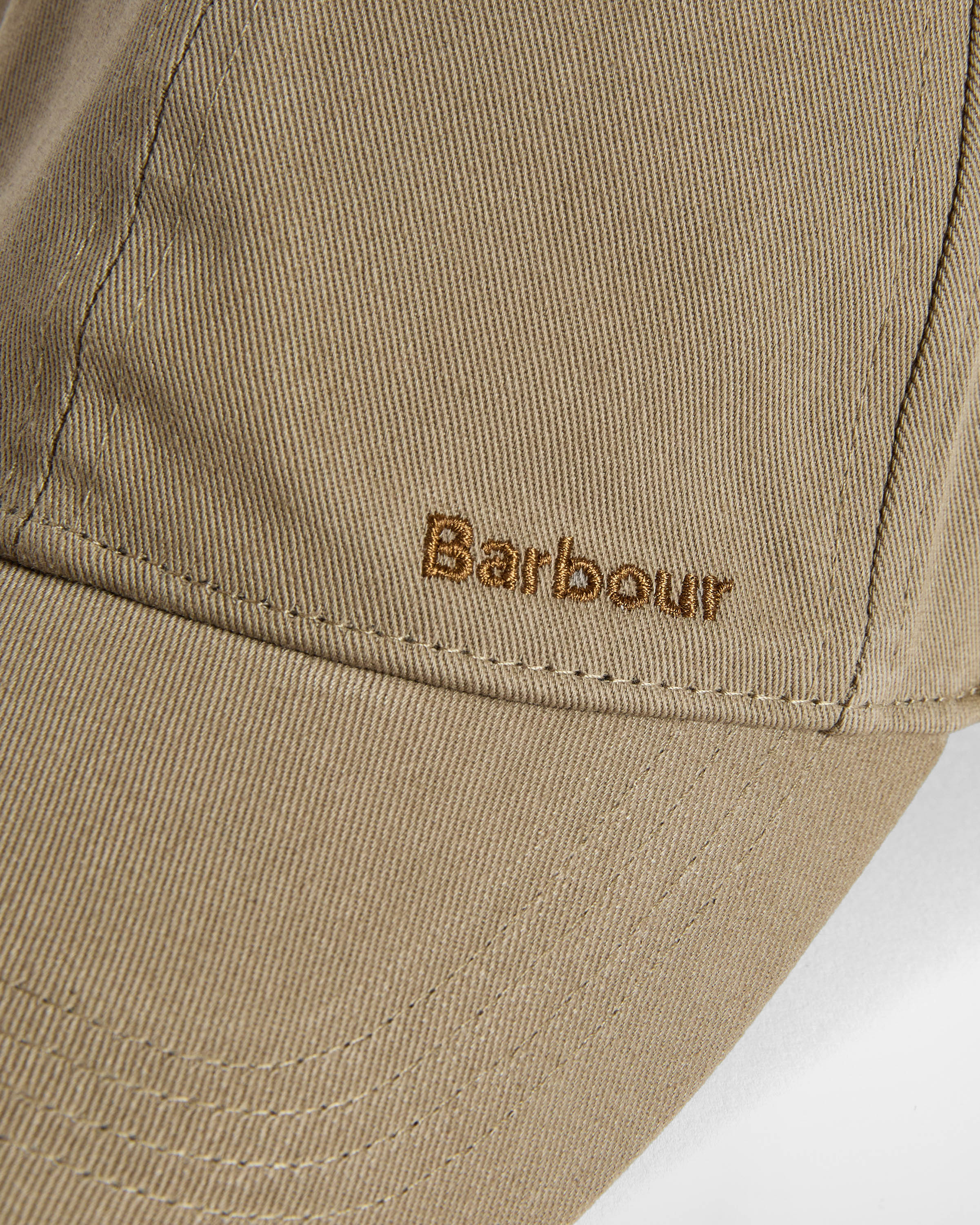 Barbour Milburn Mens Cap Black - Bleached Olive - Image 5