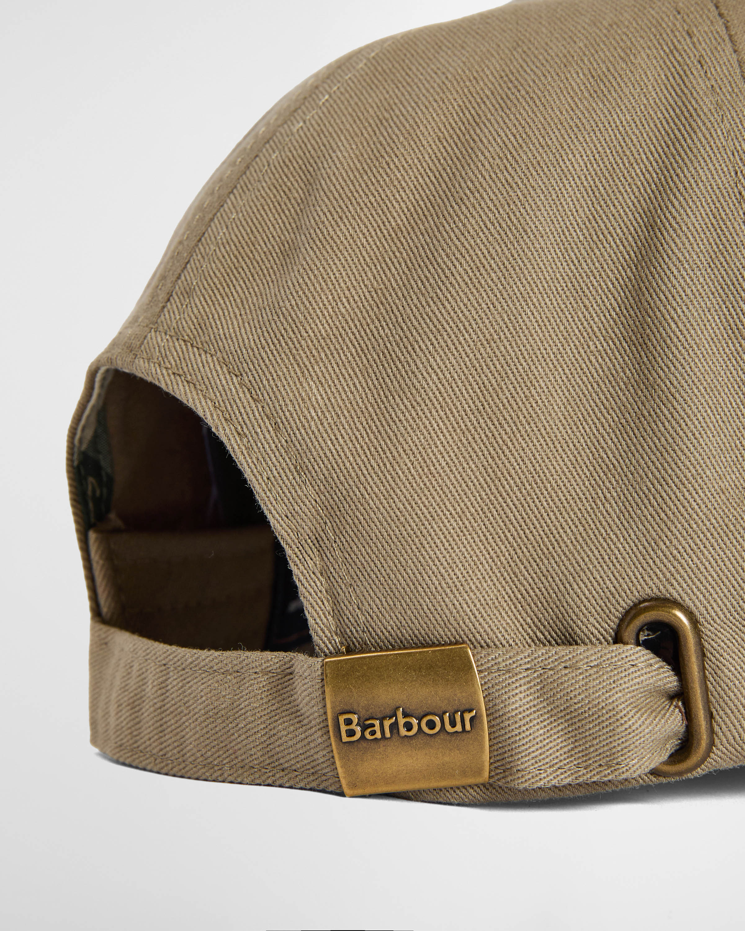 Barbour Milburn Mens Cap Black - Bleached Olive - Image 6
