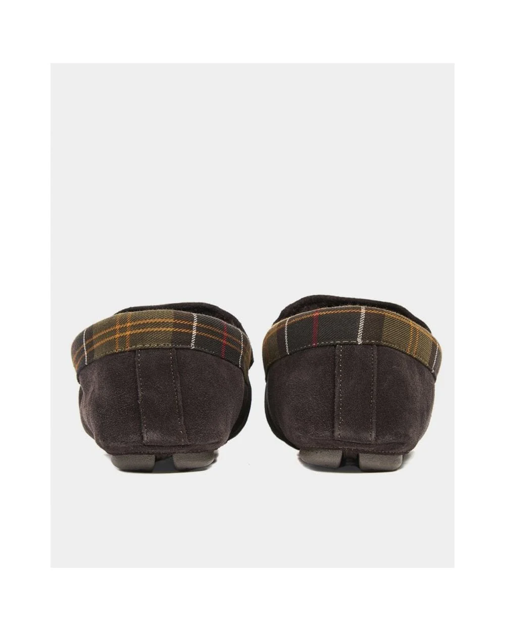 Barbour Monty Moccasin Mens Slippers - Brown Suede - Image 4