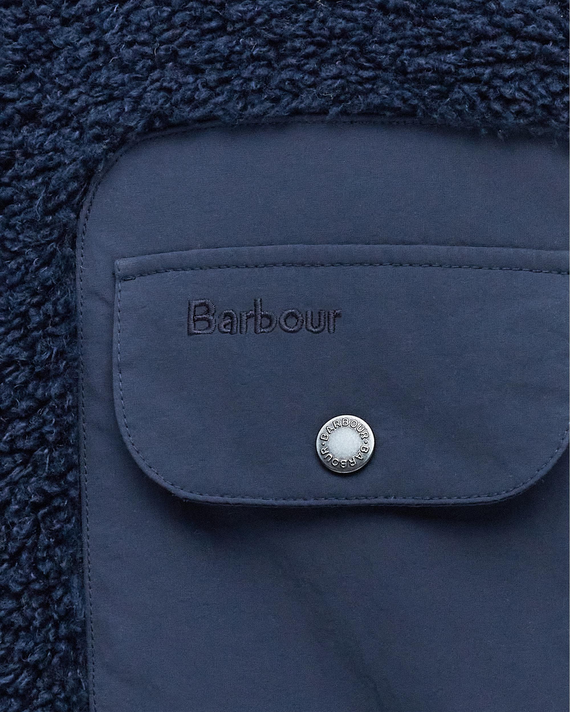 Barbour Moor Mens Fleece Jacket - Image 8