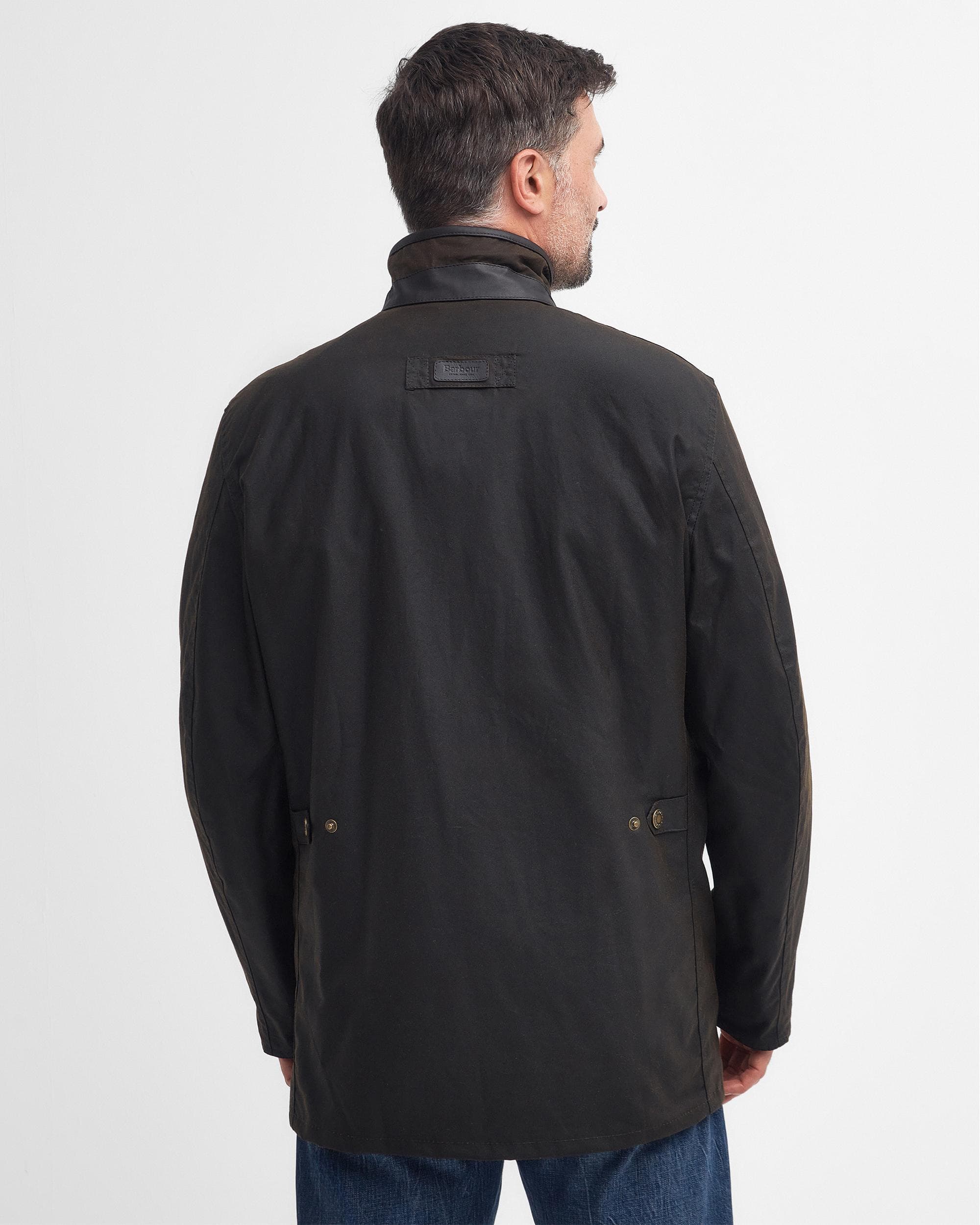 Barbour Mowden Mens Wax Jacket - Image 5