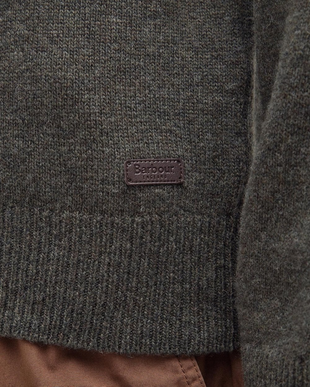 Barbour Nelson Essential V Neck Mens Jumper - Image 5
