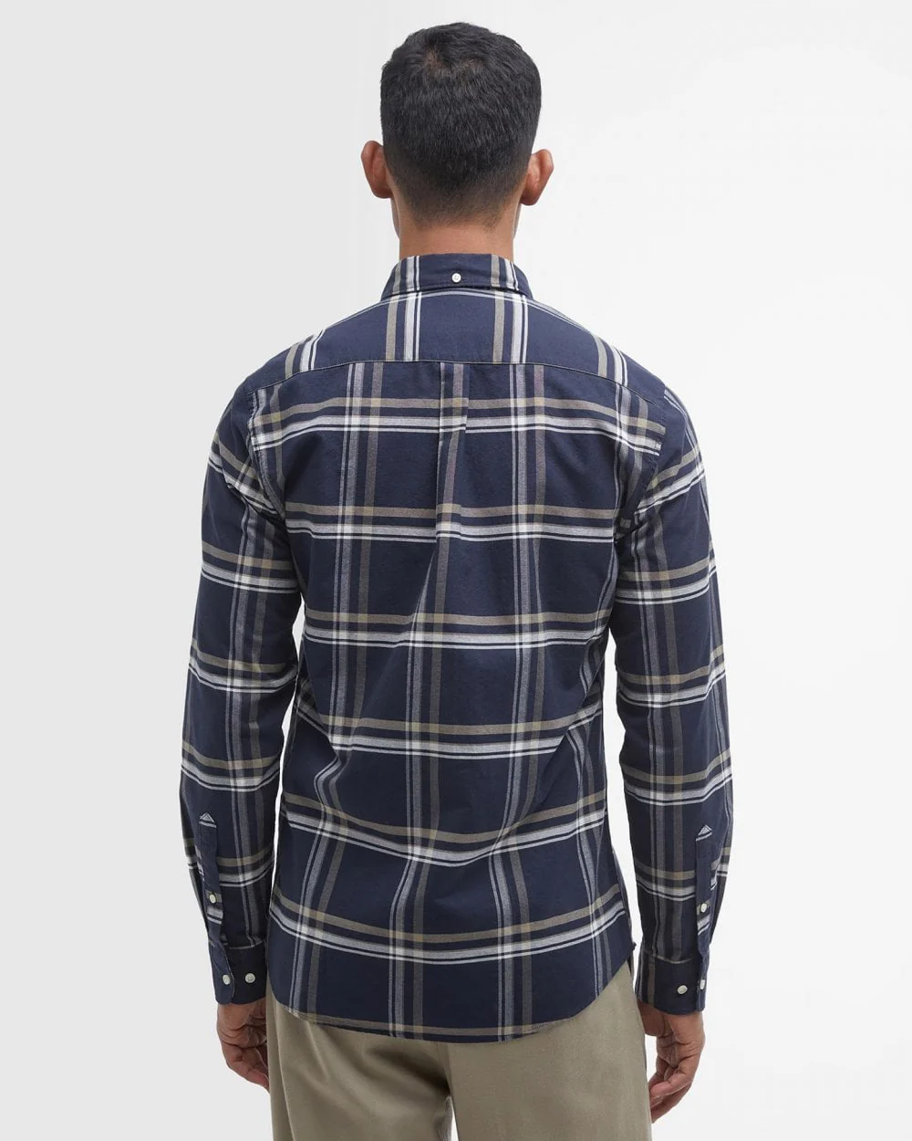 Barbour Nethertown Mens Tailored Fit Check Shirt - Image 6