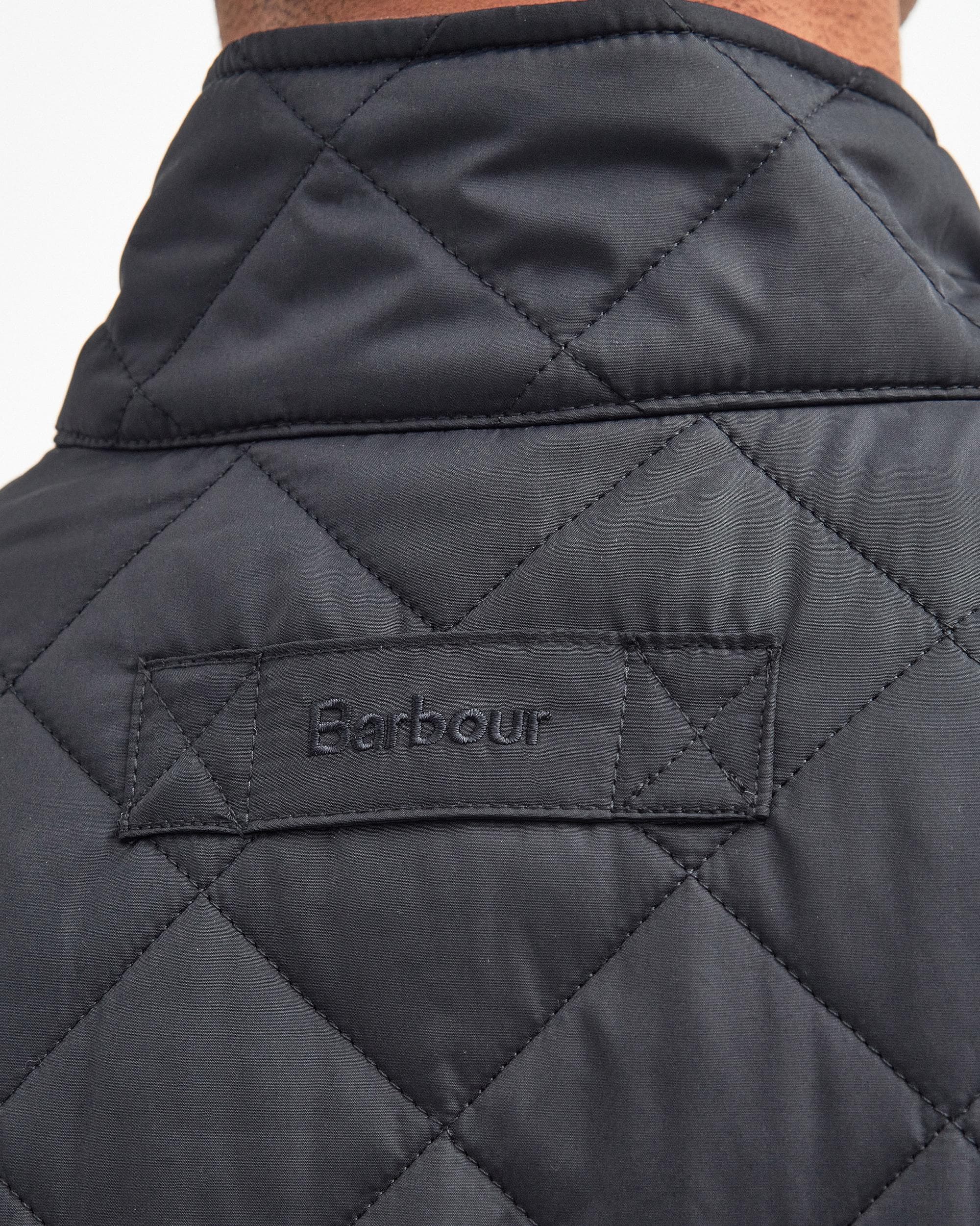 Barbour New Lowerdale Mens Gilet - Navy - Image 4