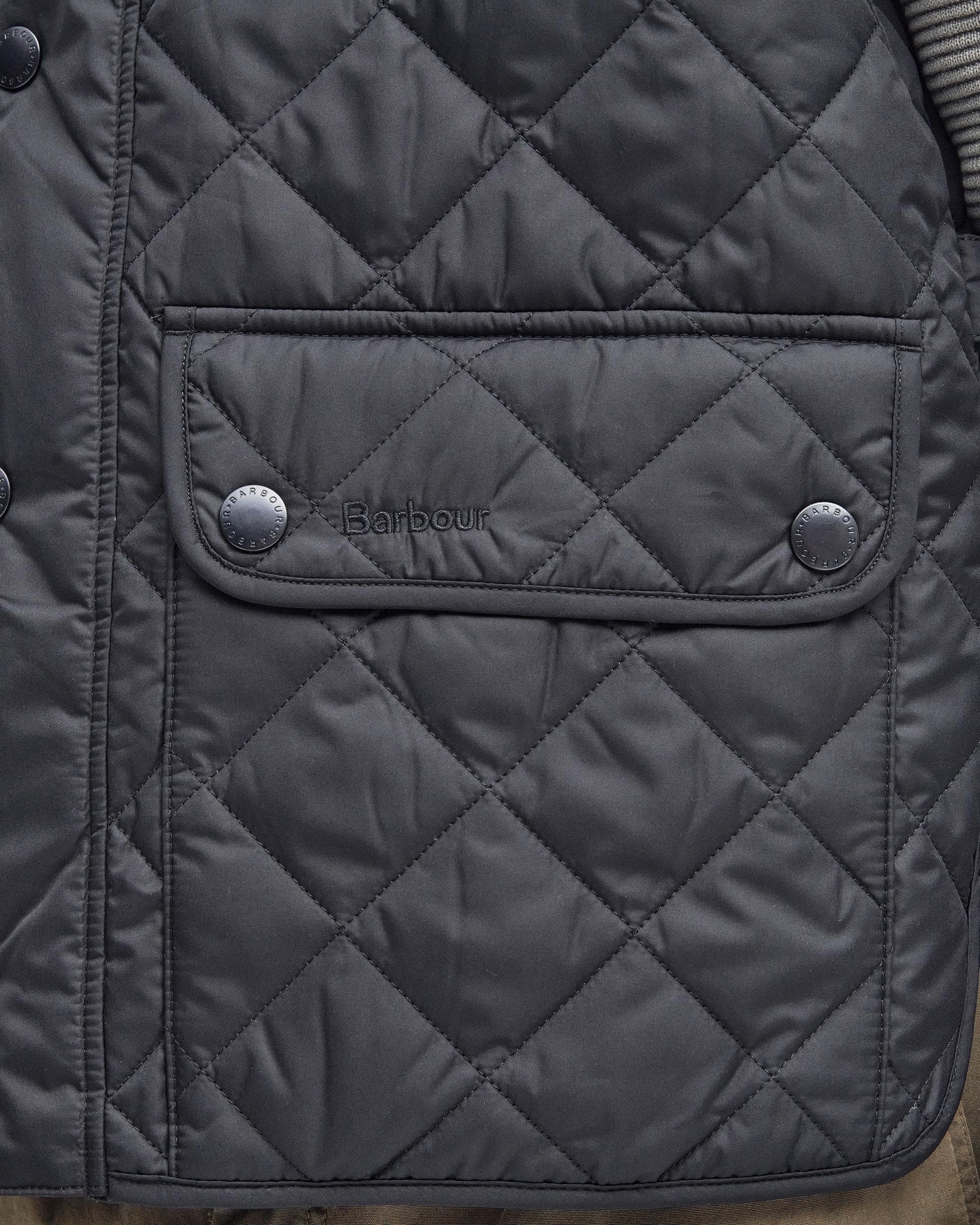 Barbour New Lowerdale Mens Gilet - Navy - Image 7