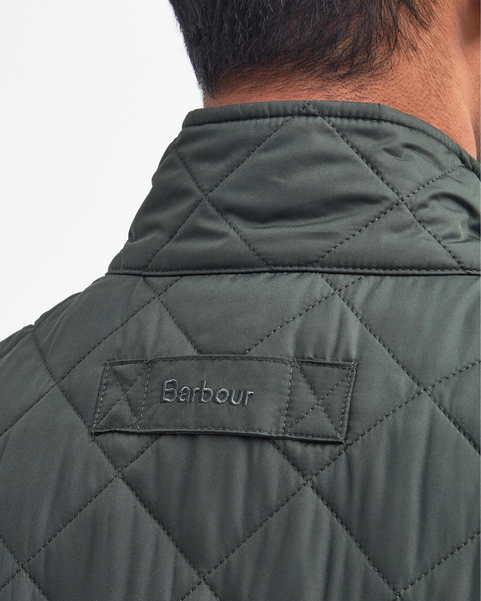Barbour New Lowerdale Mens Gilet - Sage - Image 4