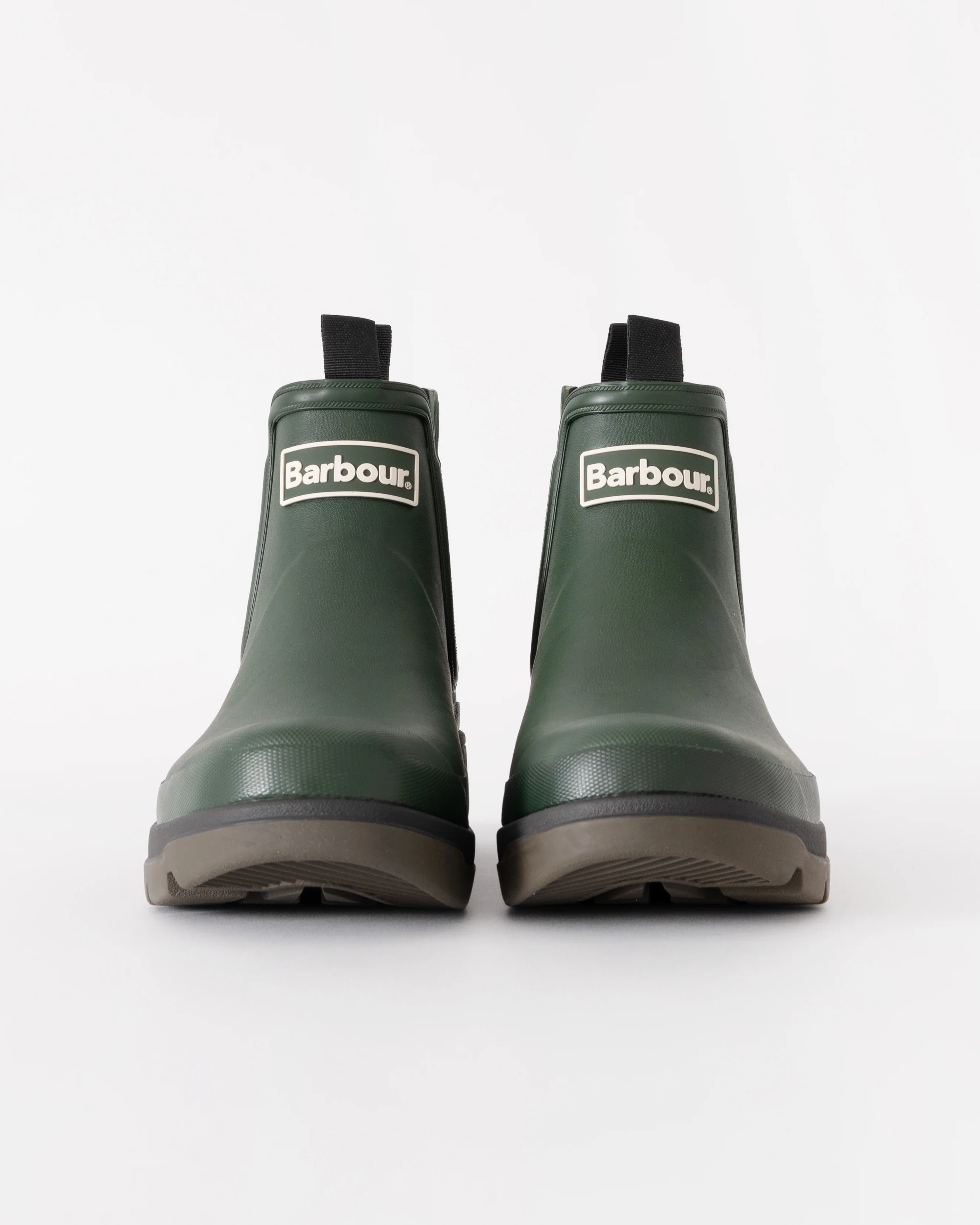 Barbour Nimbus Chelsea Style Mens Wellingtons - Olive - Image 3