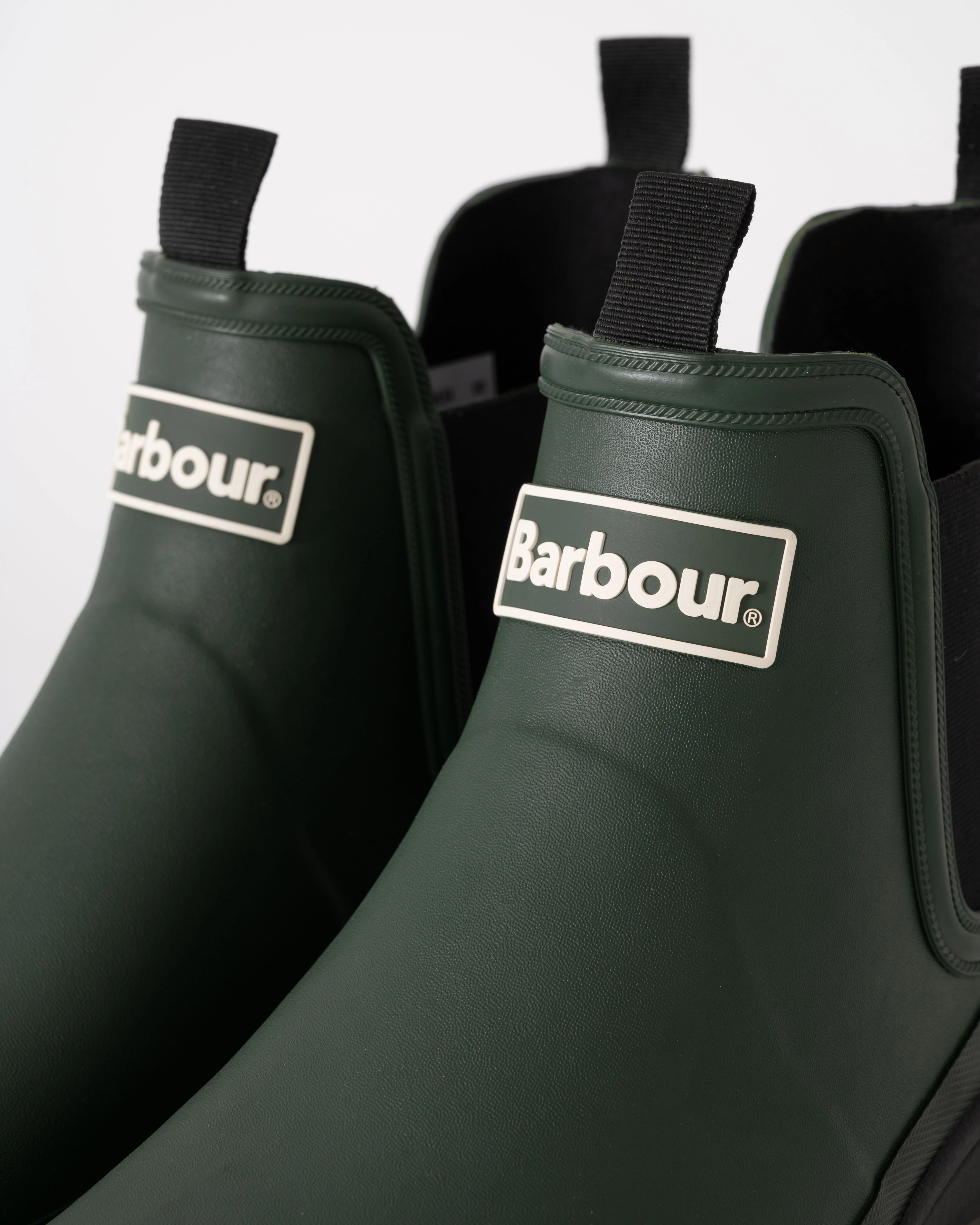 Barbour Nimbus Chelsea Style Mens Wellingtons - Olive - Image 6