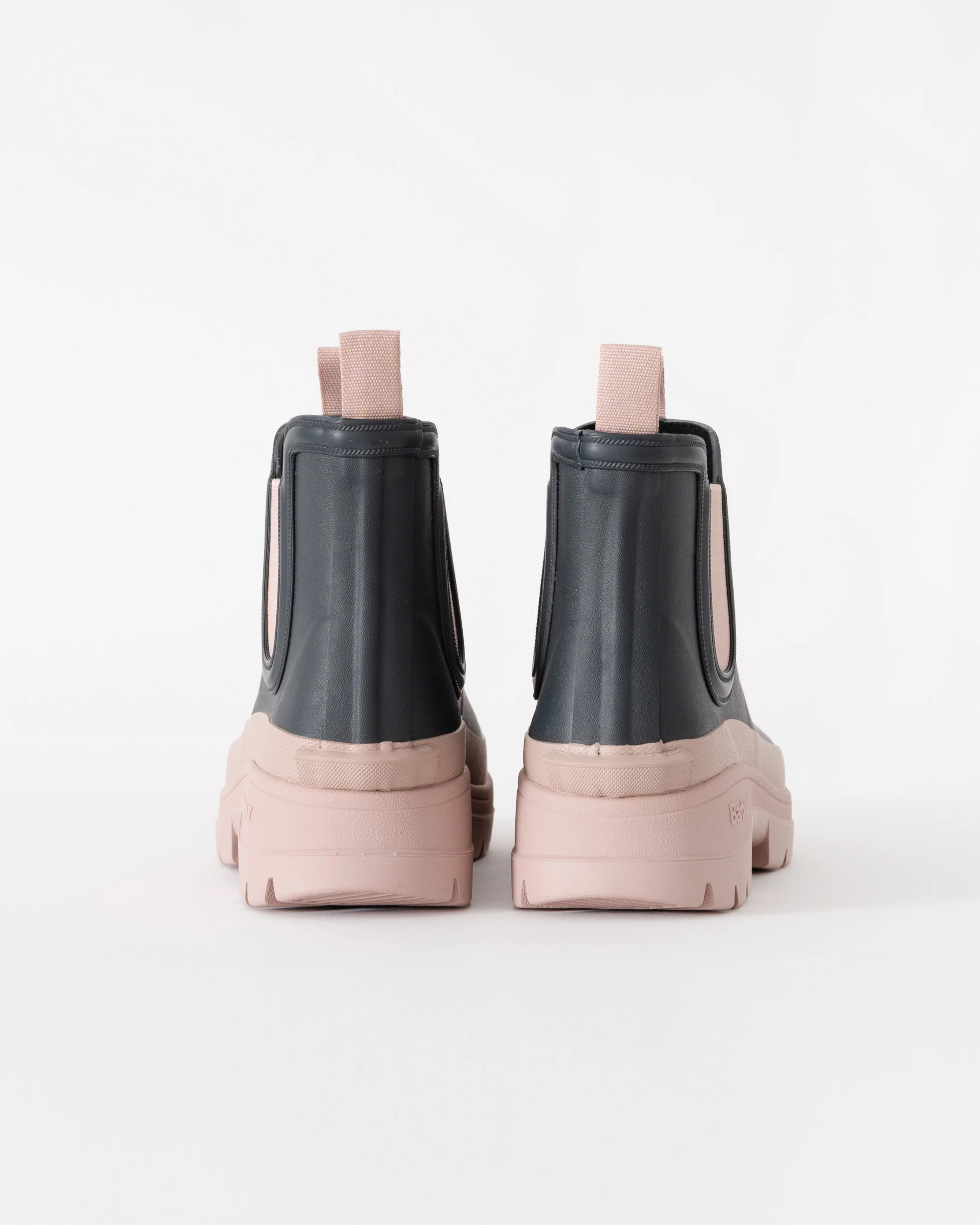 Barbour Nimbus Womens Chelsea Wellies - Dusky Grey/Gardenia Pink - Image 3