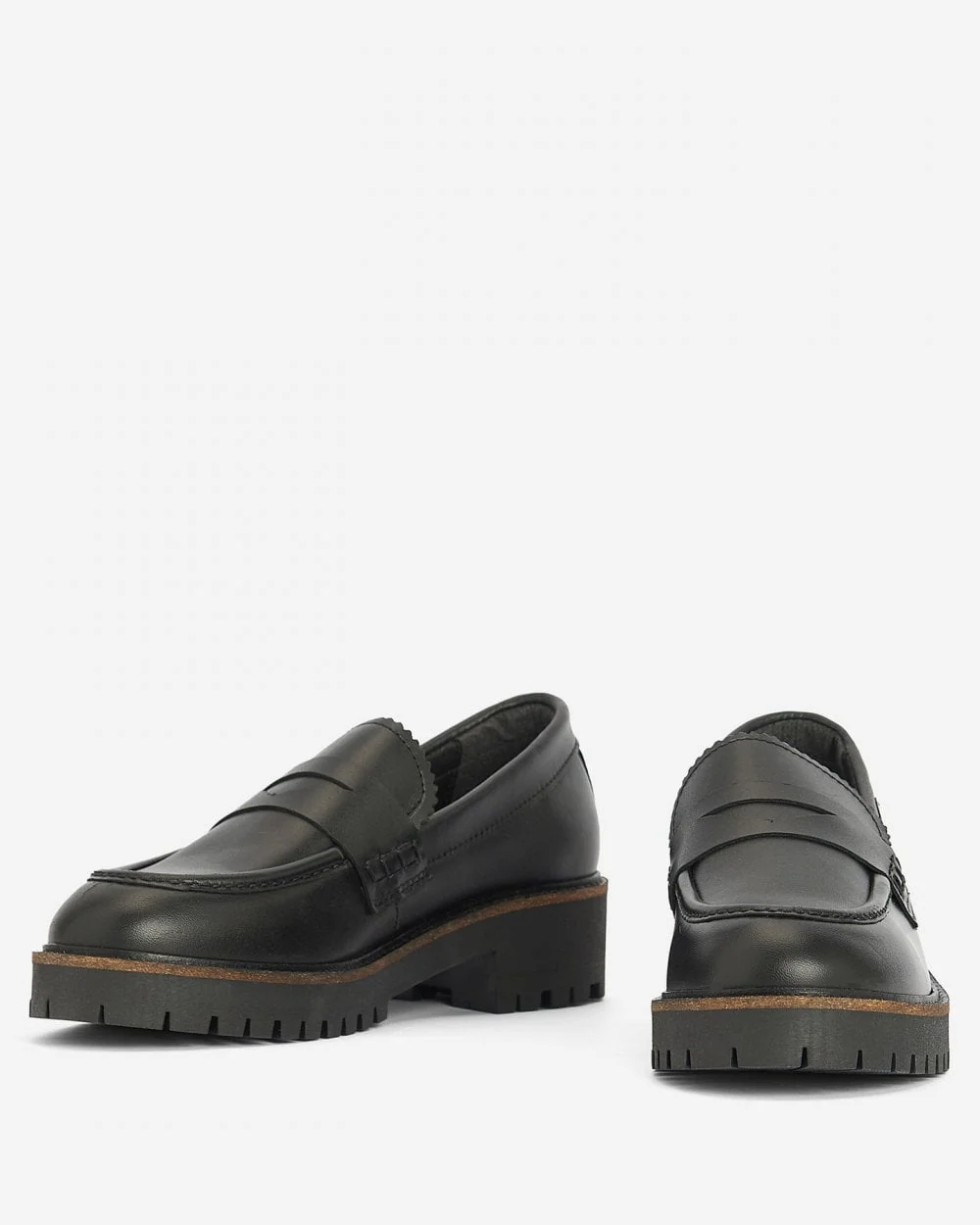 Barbour Norma Womens Penny Loafers - Image 3