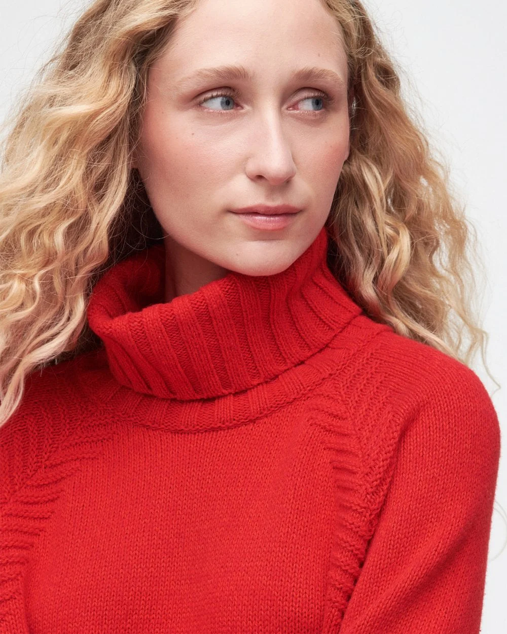 Barbour Norma Womens Roll Neck Jumper - Image 2