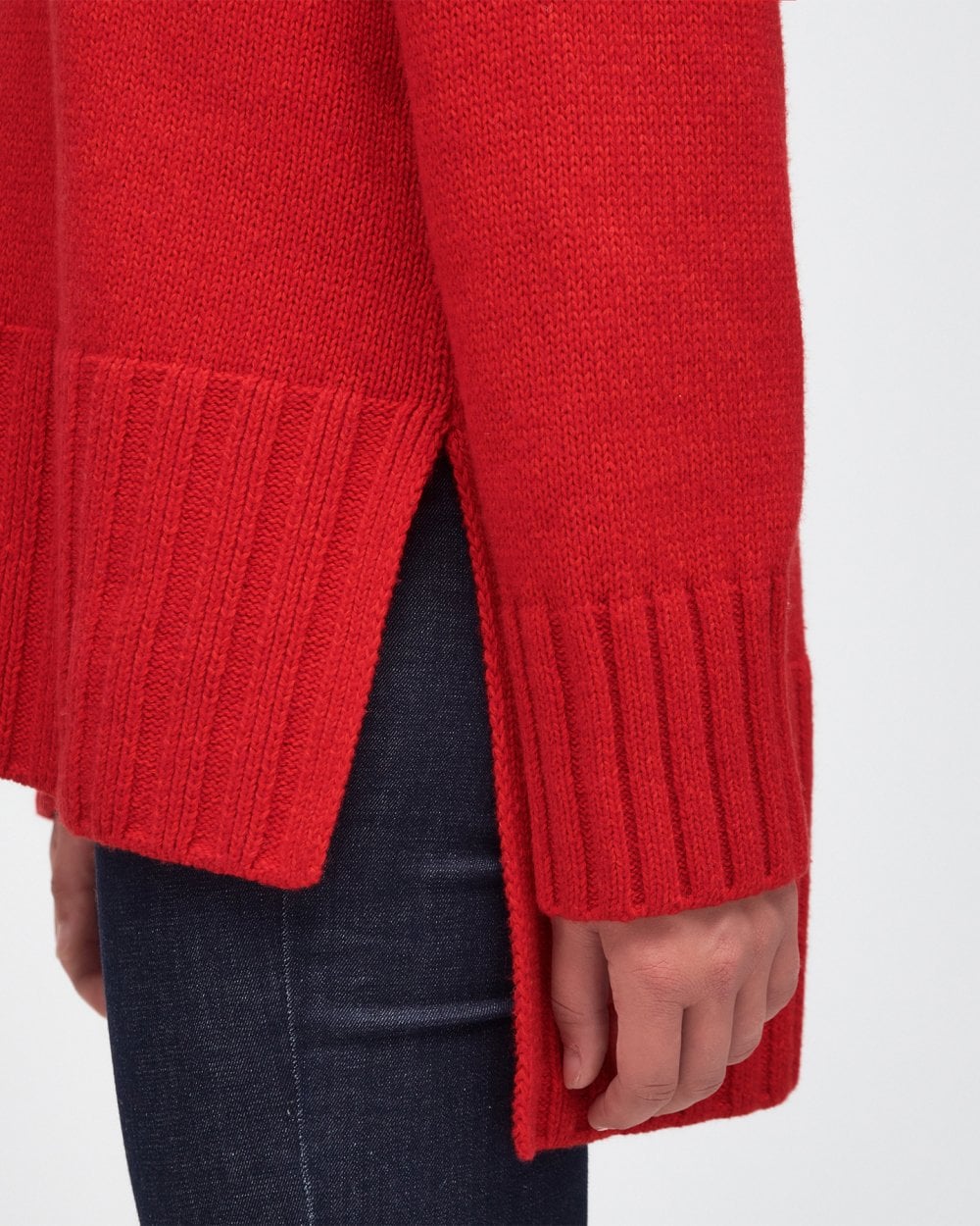 Barbour Norma Womens Roll Neck Jumper - Image 3