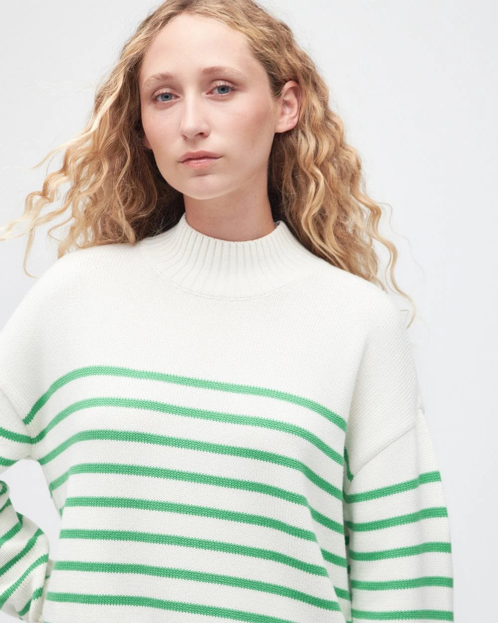 Barbour Oakfield Womens Funnel Neck Jumper - Image 5