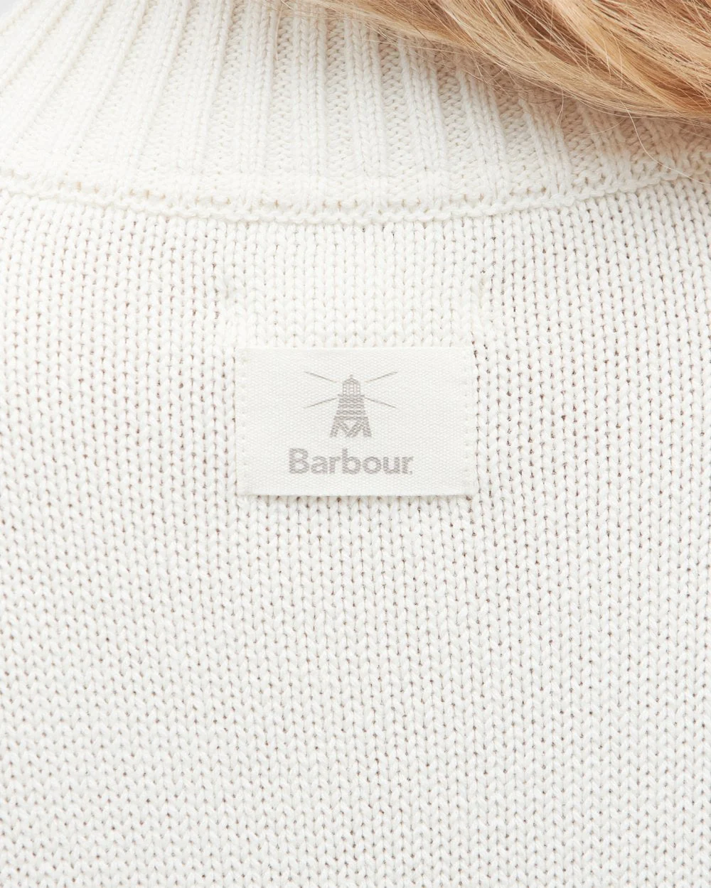 Barbour Oakfield Womens Funnel Neck Jumper - Image 6