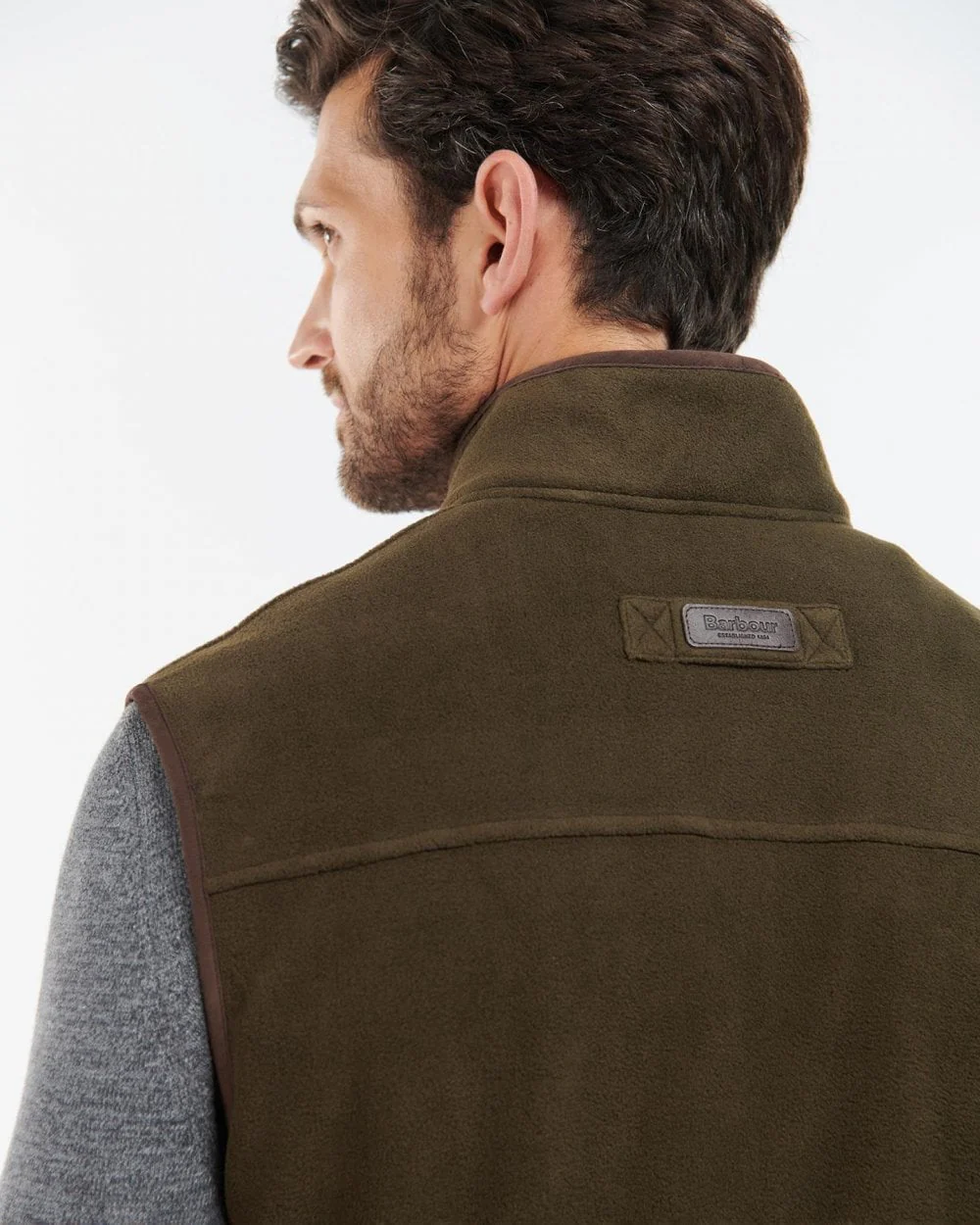 Barbour Oakmoor Mens Fleece Gilet - Image 4