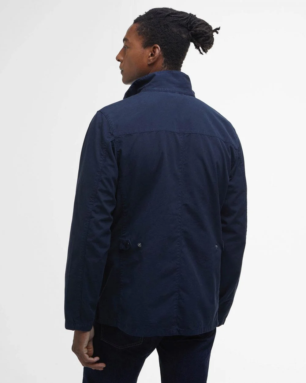 Barbour Ogston Mens Casual Jacket - Navy - Image 6