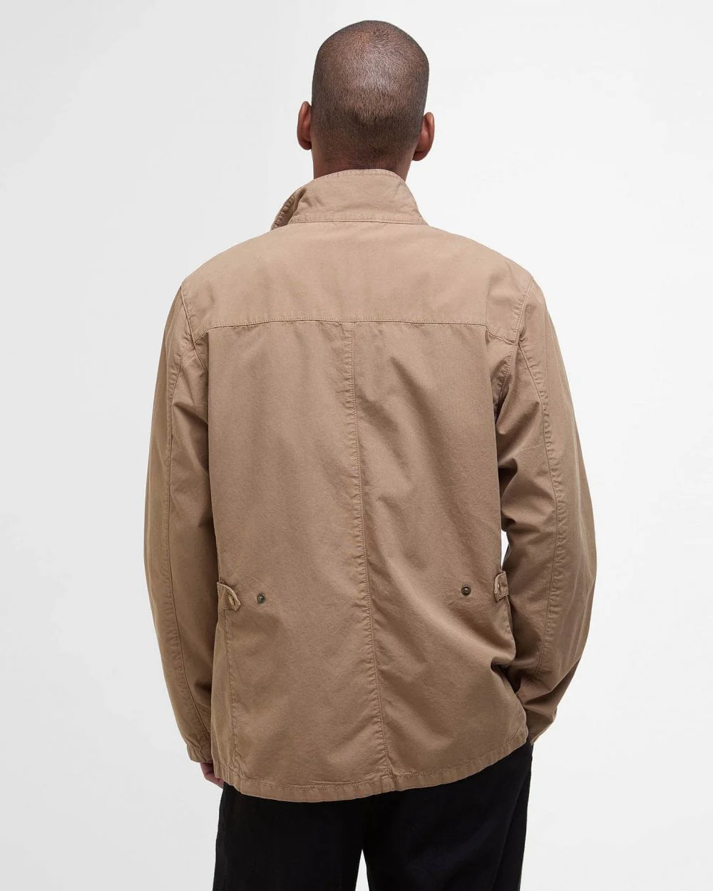 Barbour Ogston Mens Casual Jacket - Stone - Image 6