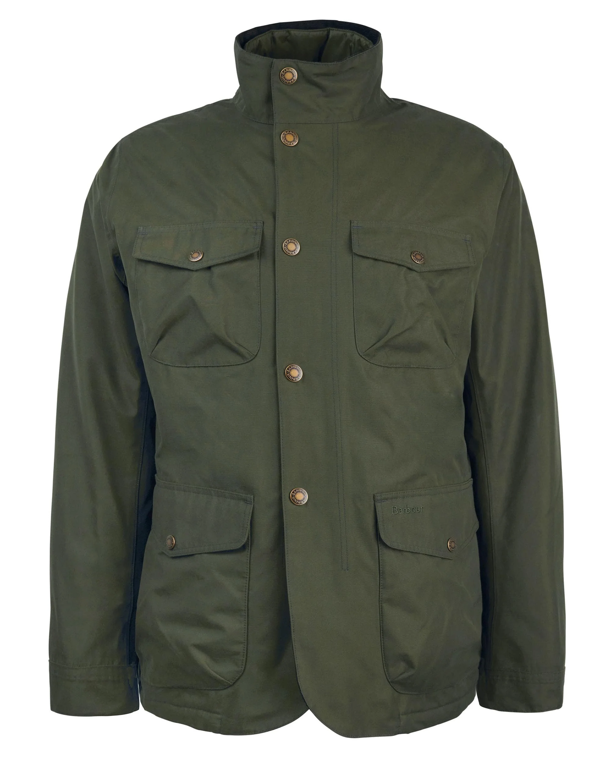 Barbour Ogston Mens Waterproof Jacket - Olive - Image 8