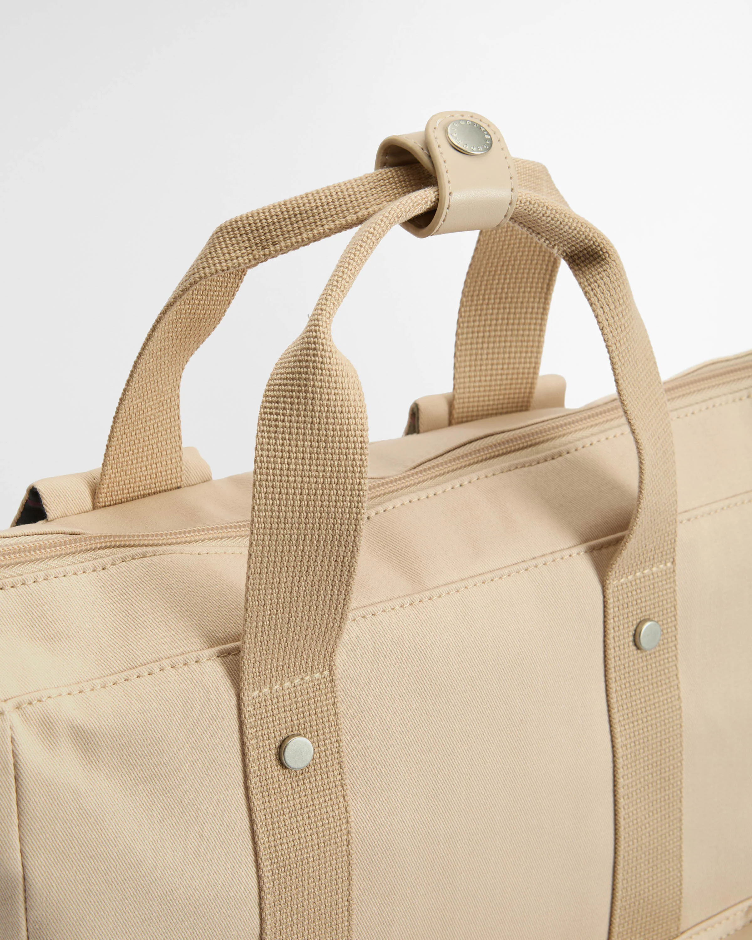 Barbour Olivia Womens Backpack - Beige - Image 9