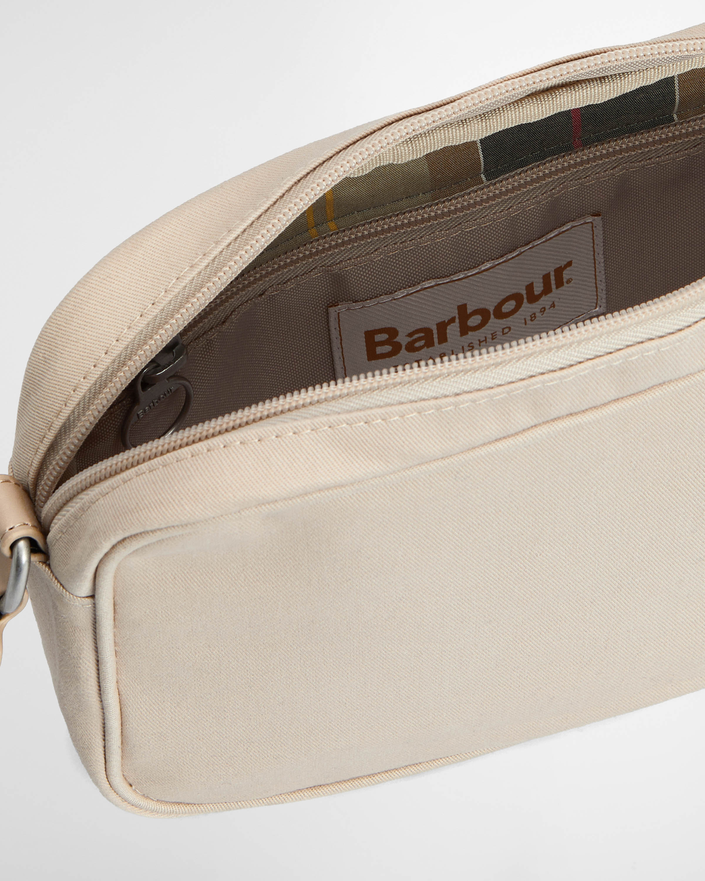 Barbour Olivia Womens Crossbody Bag - Pebbled Pink - Image 4