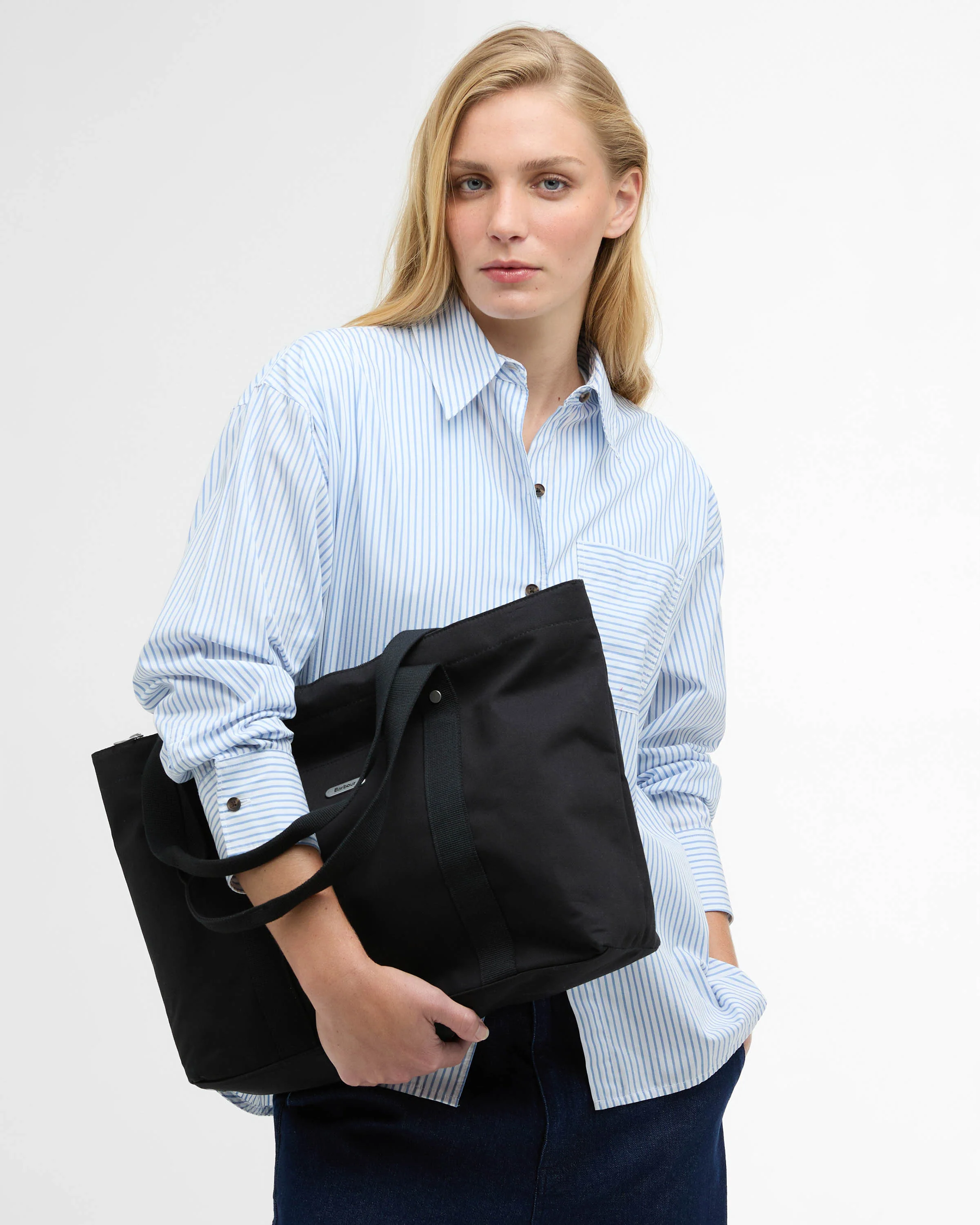 Barbour Olivia Womens Tote Bag - Black - Image 2