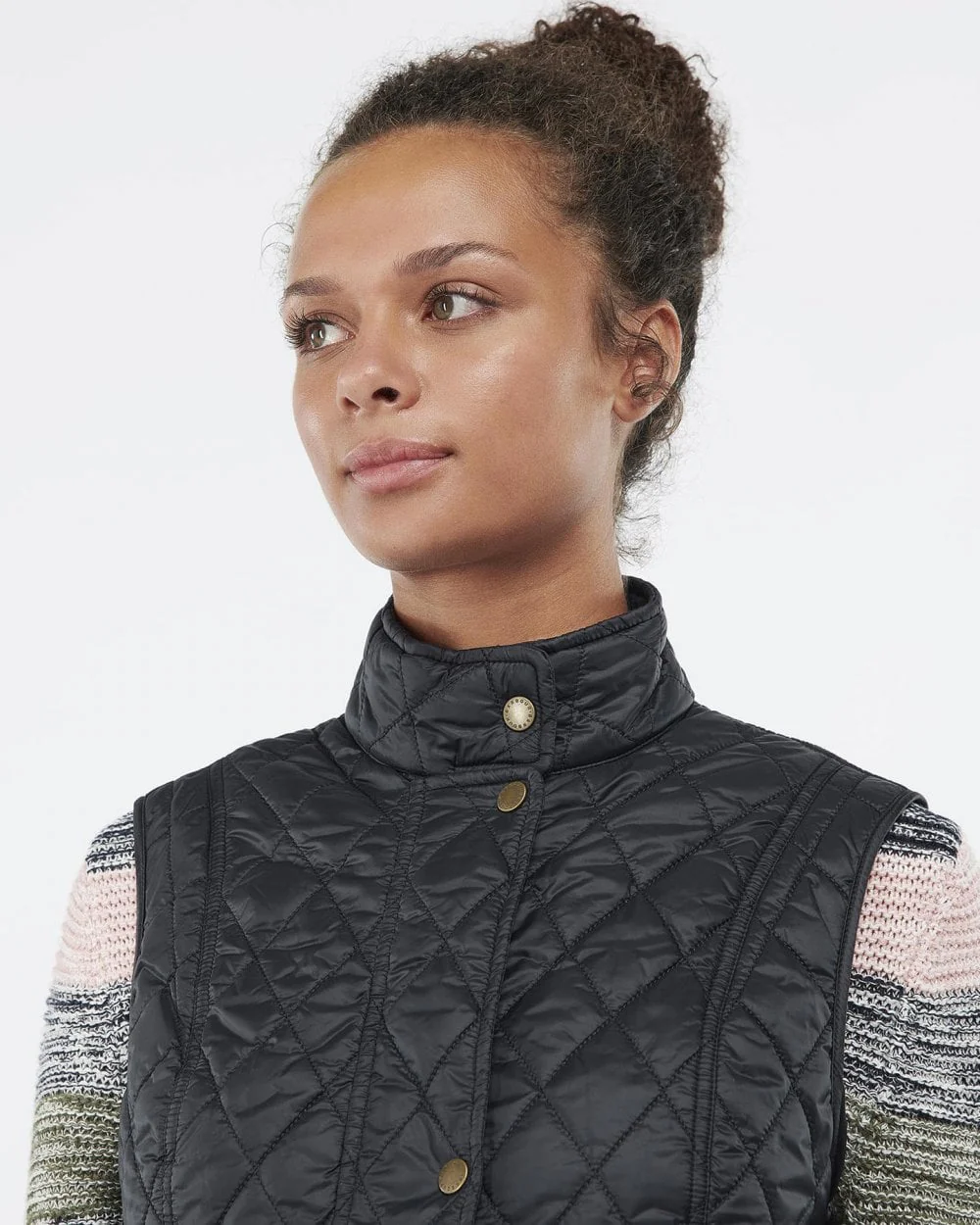 Barbour Otterburn Womens Gilet - Black - Image 2