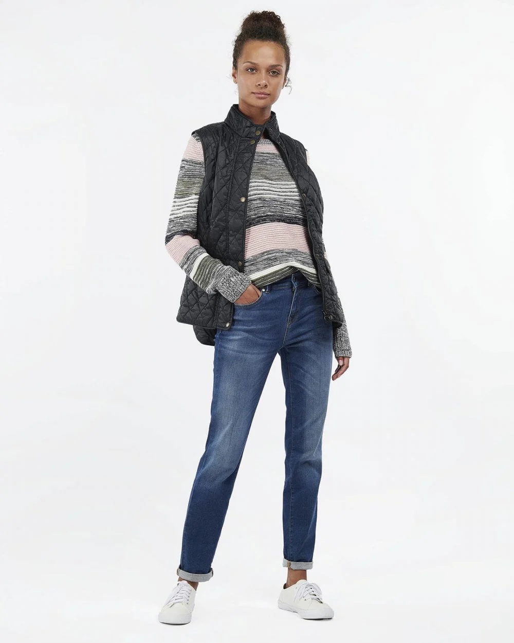 Barbour Otterburn Womens Gilet - Black - Image 4