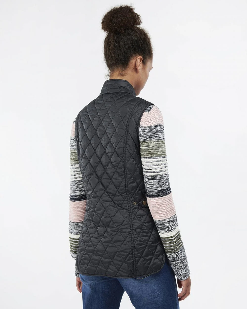Barbour Otterburn Womens Gilet - Black - Image 5
